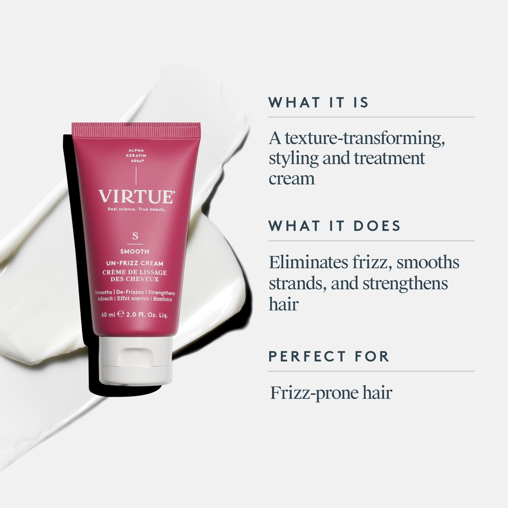 VIRTUE Un-Frizz Cream 60ml