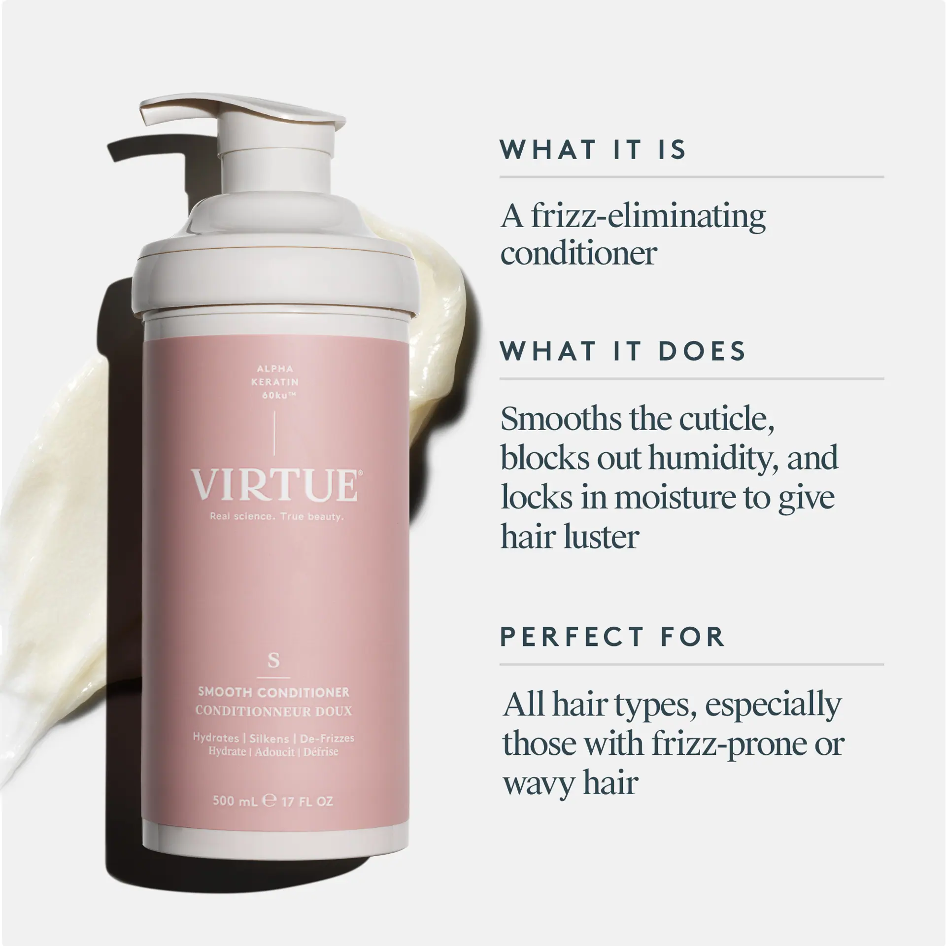 VIRTUE Smooth Conditioner 500ml