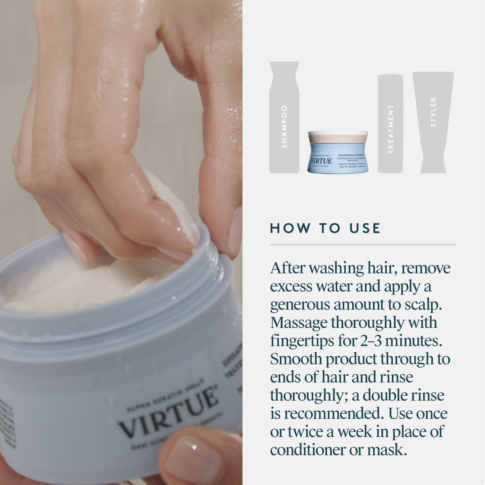 VIRTUE Exfoliating Scalp Treatment