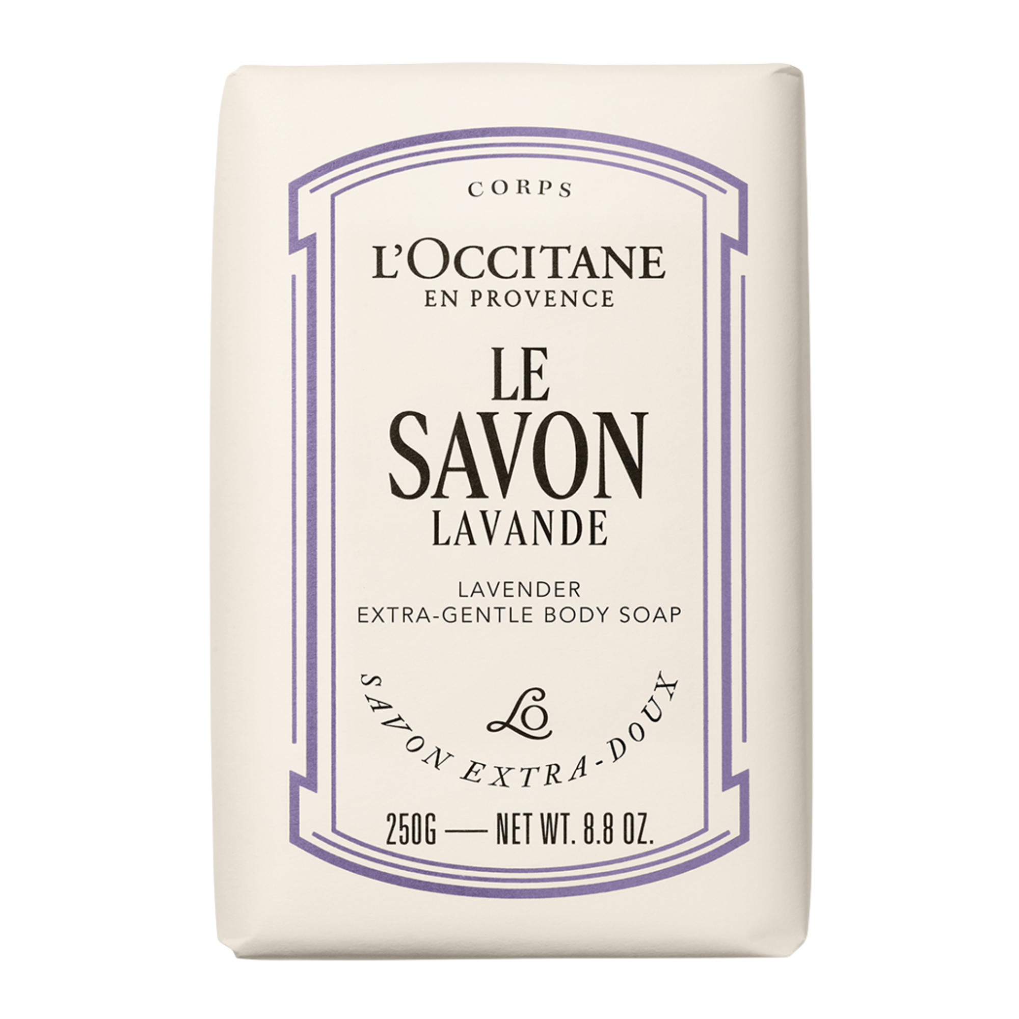 L'Occitane Extra Gentle Lavender Soap with Shea - 250g
