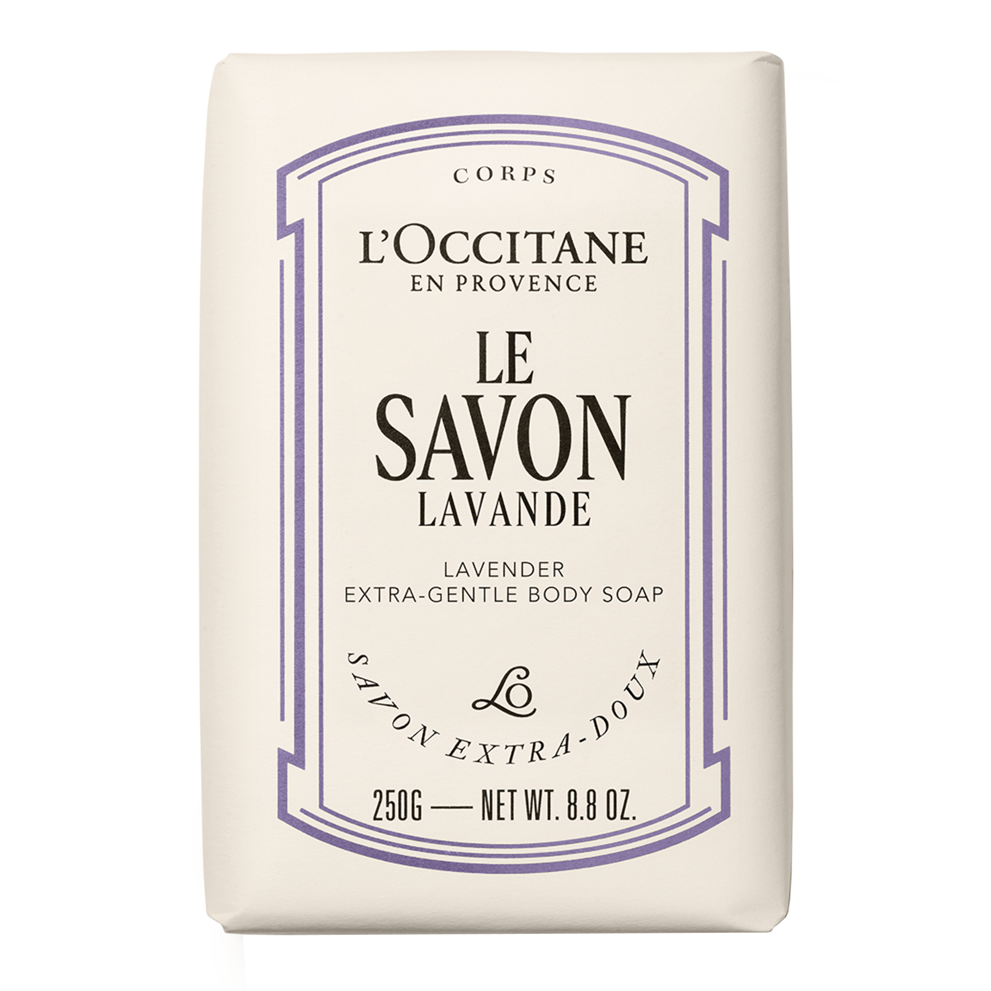 L'Occitane Extra Gentle Lavender Soap with Shea - 250g