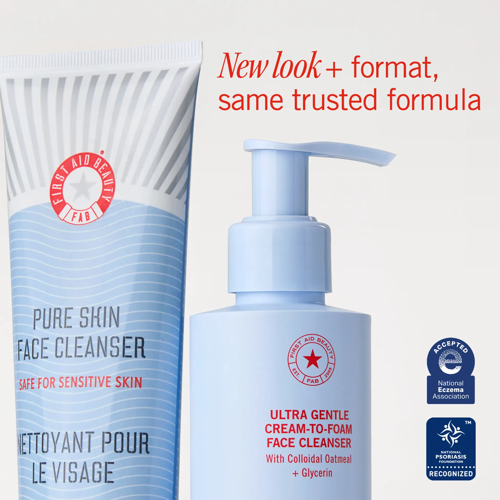 First Aid Beauty Ultra Gentle Cream-to-Foam Cleanser 177ml