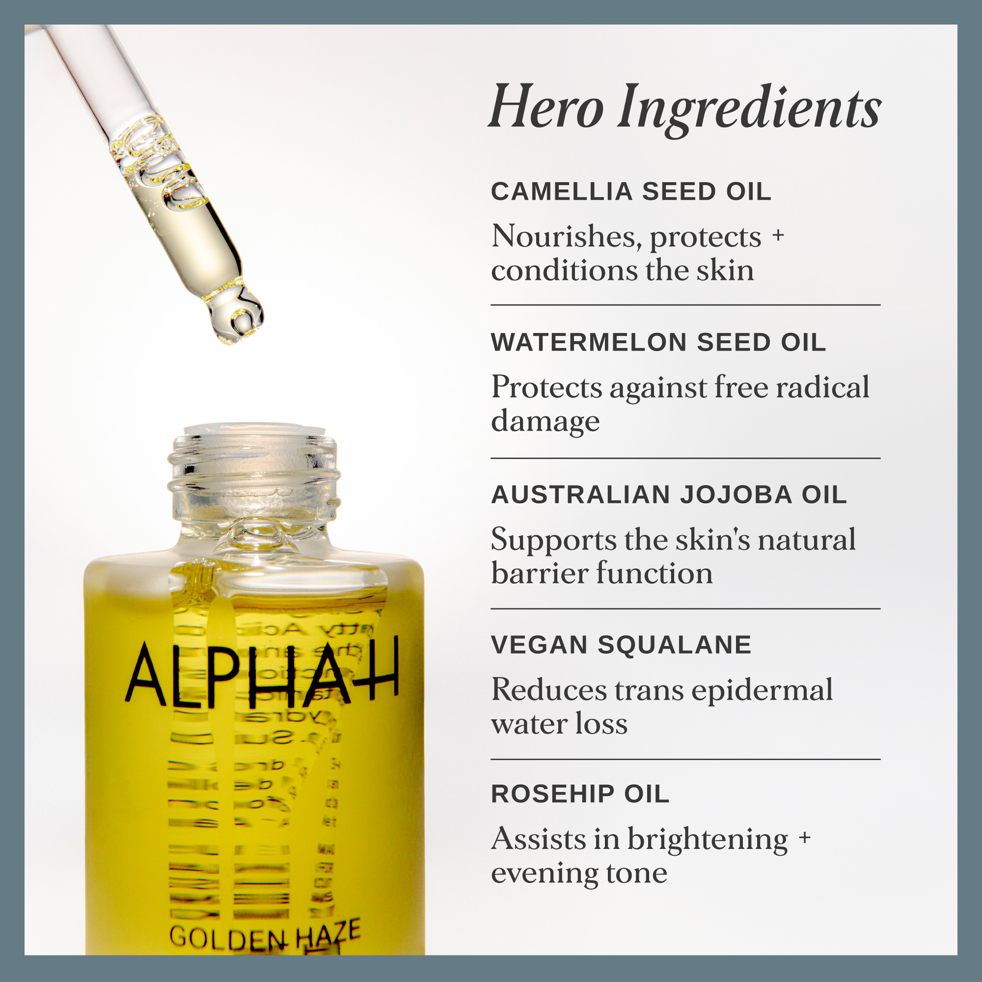 Alpha-H Golden Haze Face Oil 25ml