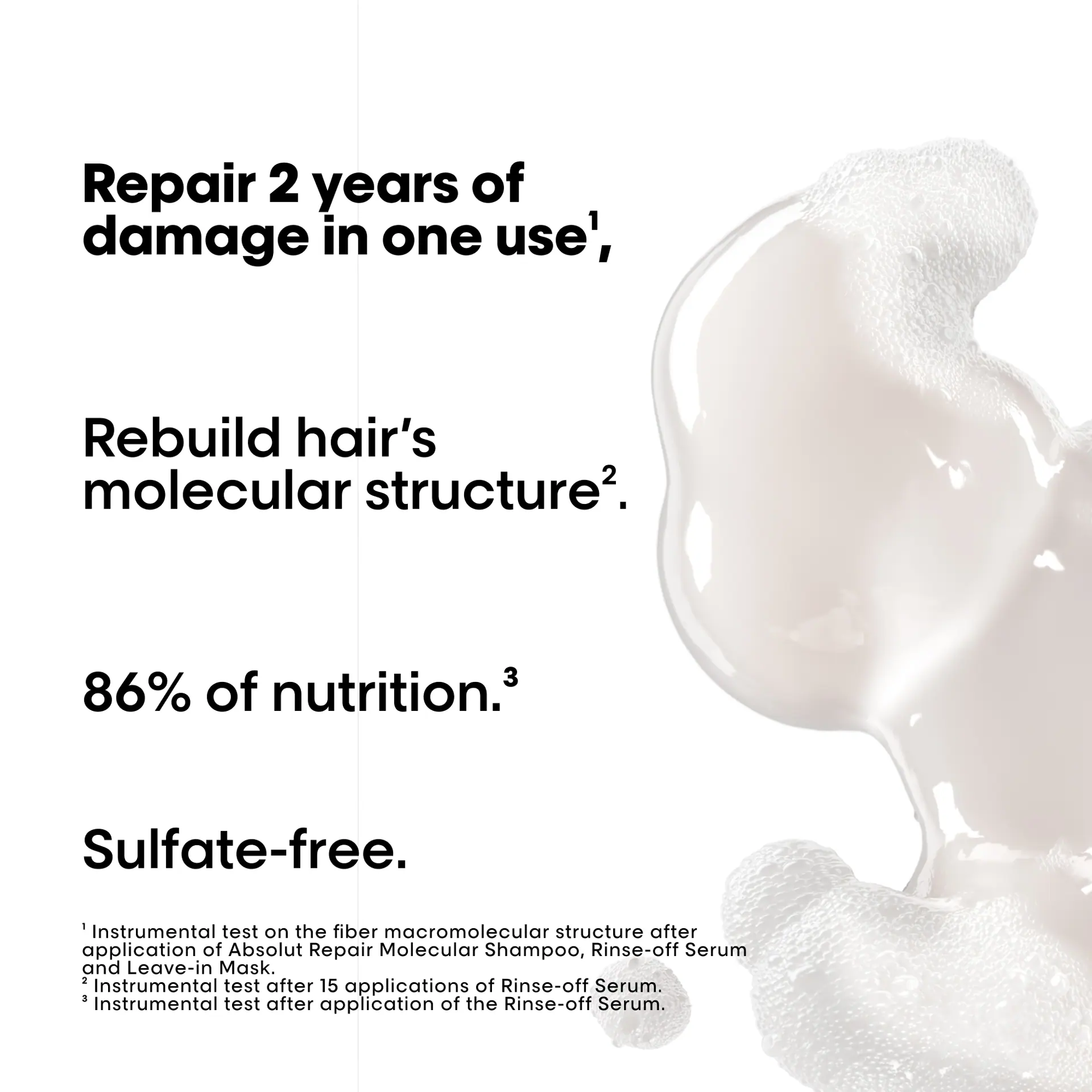 L'Oréal Professionnel Absolut Repair Molecular Shampoo Refill Pouch 500ML
