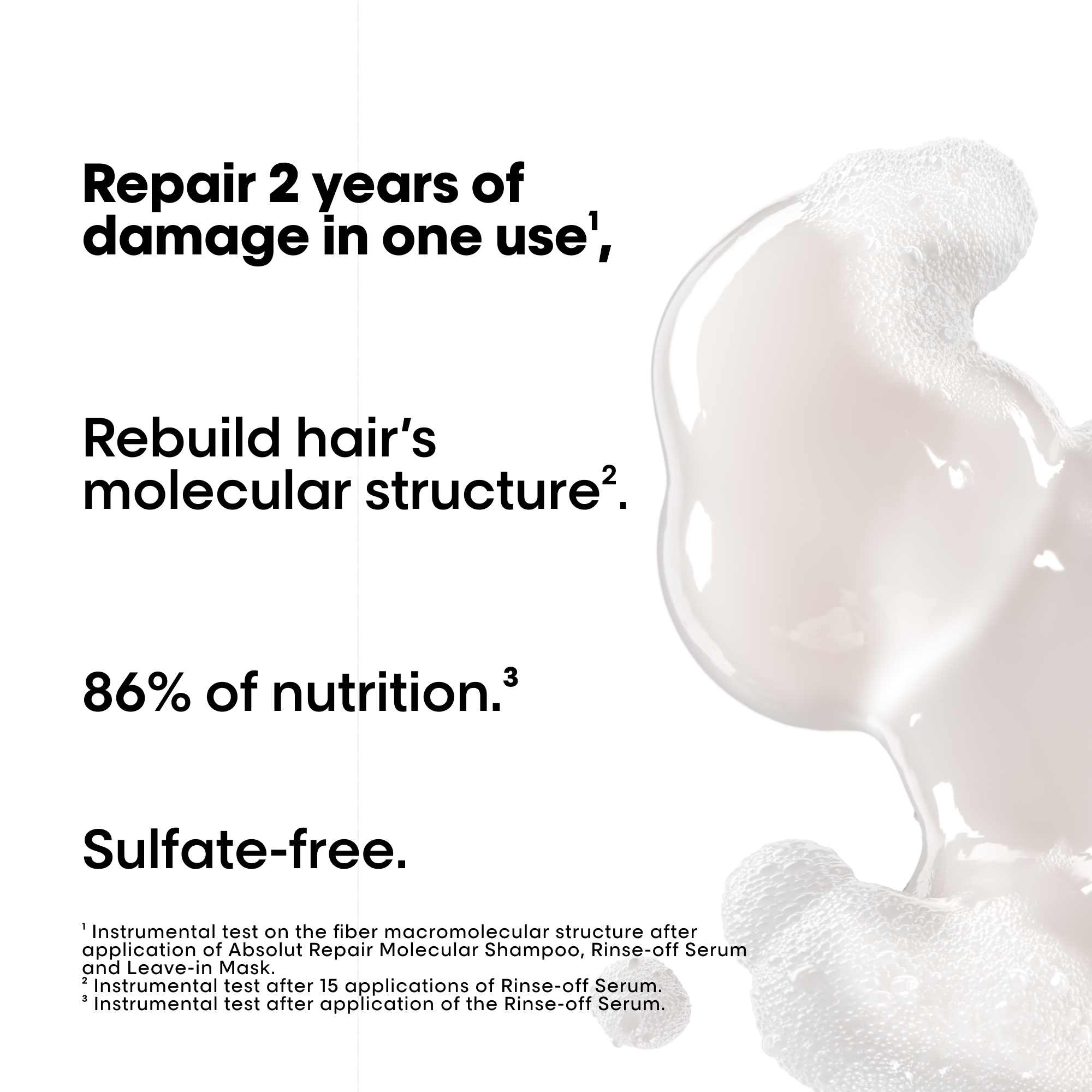 L'Oréal Professionnel Absolut Repair Molecular Shampoo Refill Pouch 500ML
