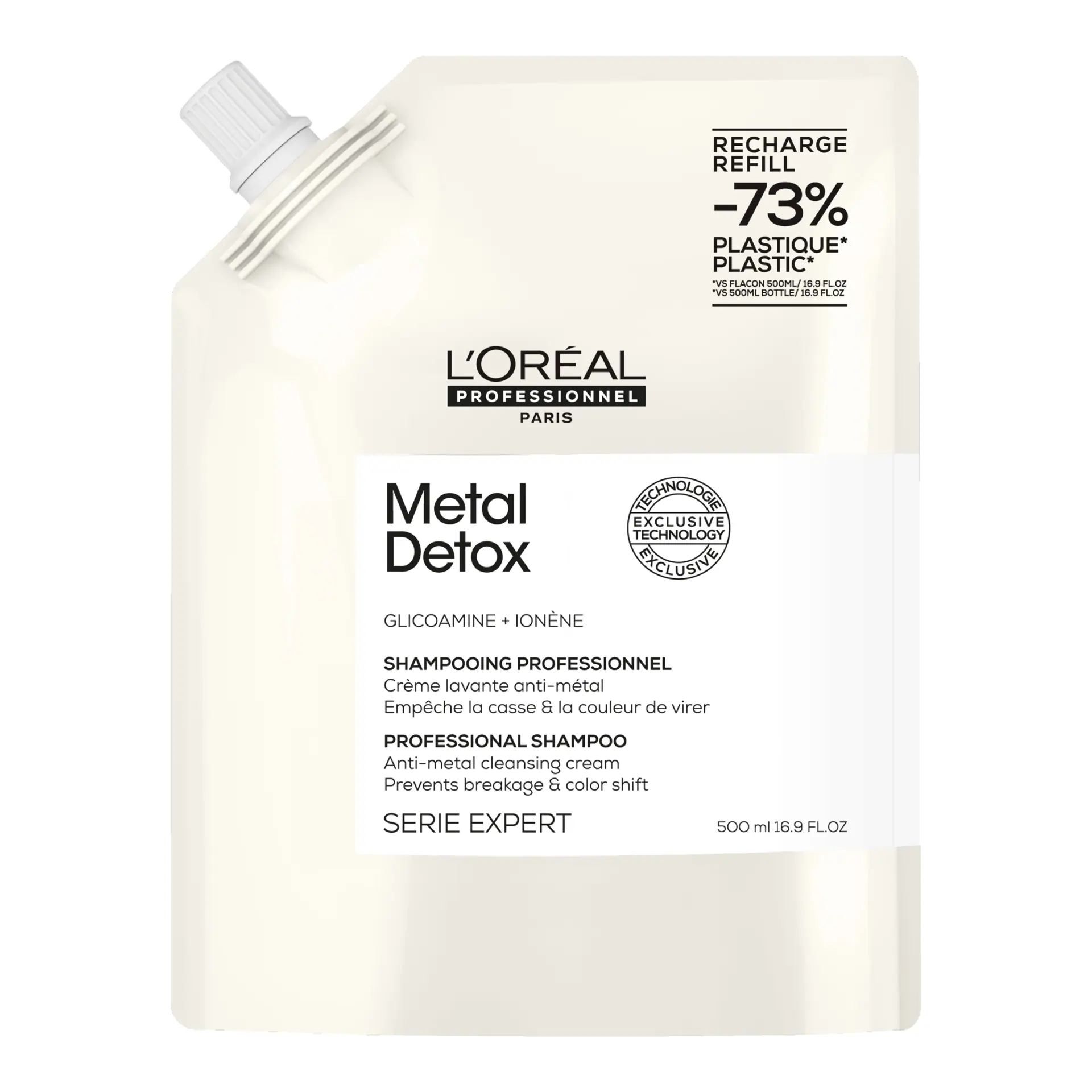 L'Oréal Professionnel Metal Detox Shampoo Refill Pouch 500ml