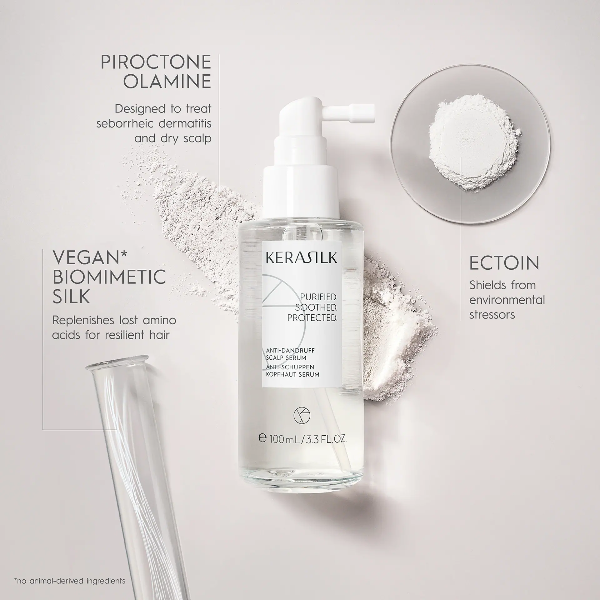 KERASILK Anti-Dandruff Scalp Serum 100ml