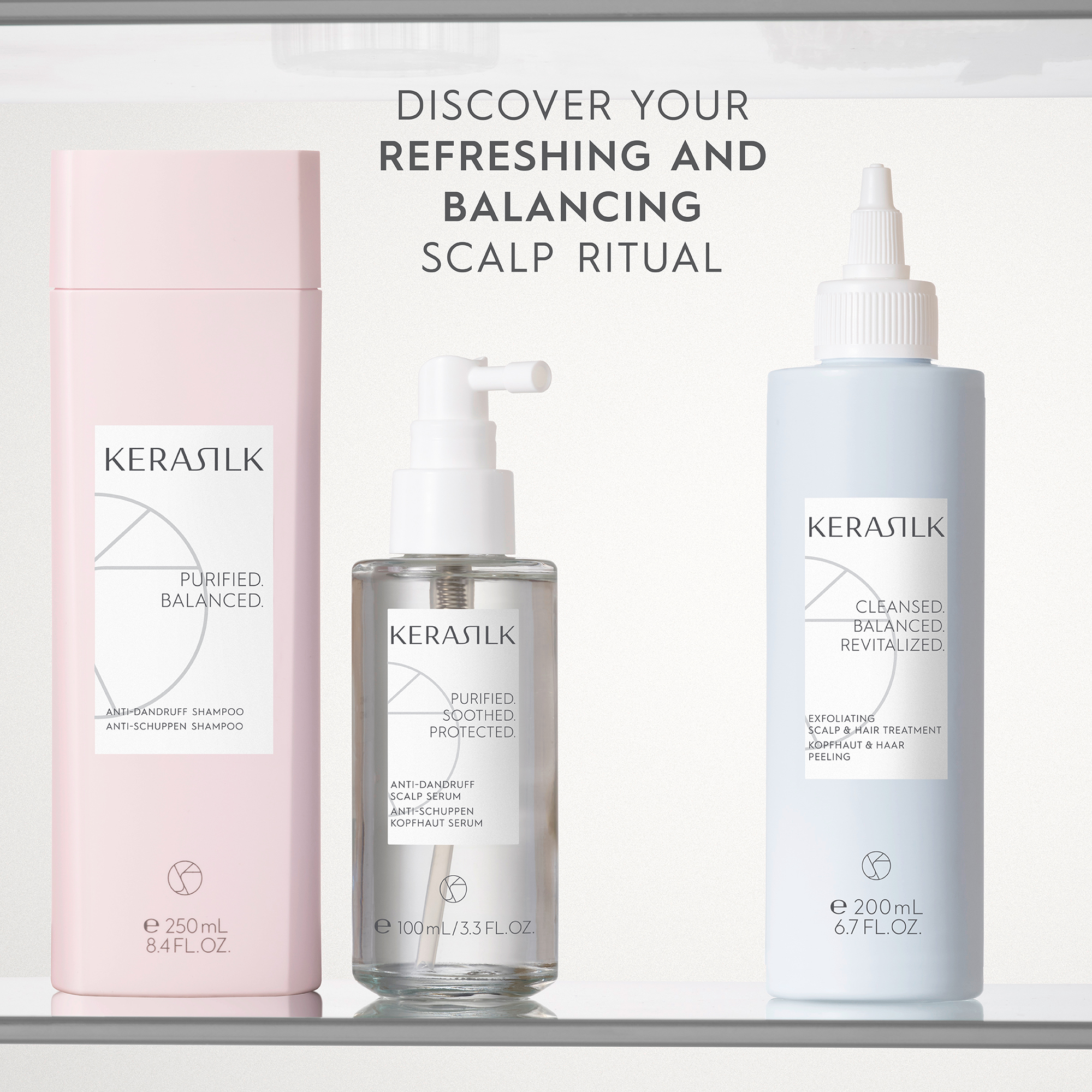 KERASILK Exfoliating Scalp & Hair Treatment 200ml