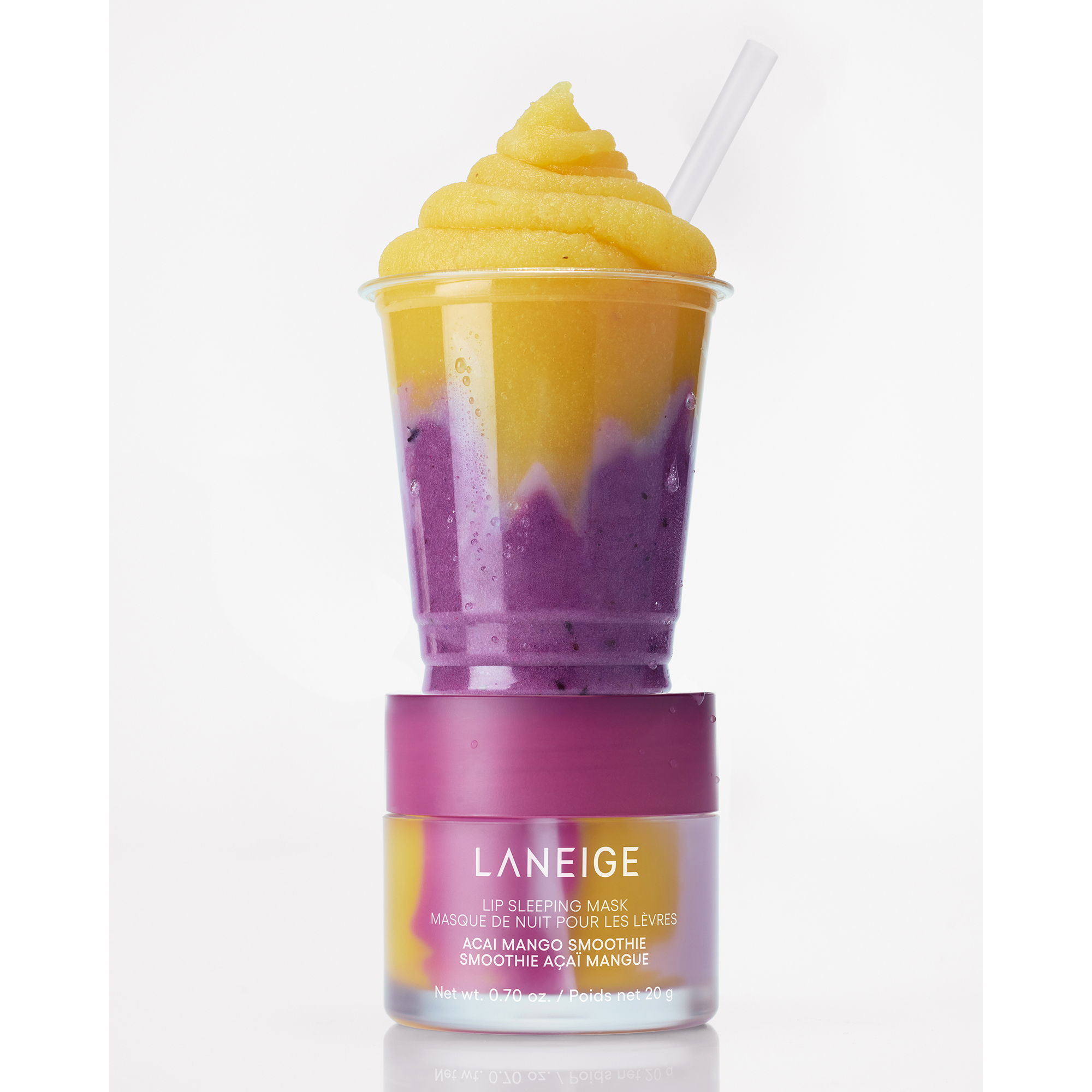 Laneige Lip Sleeping Mask Acai Mango Smoothie 20g