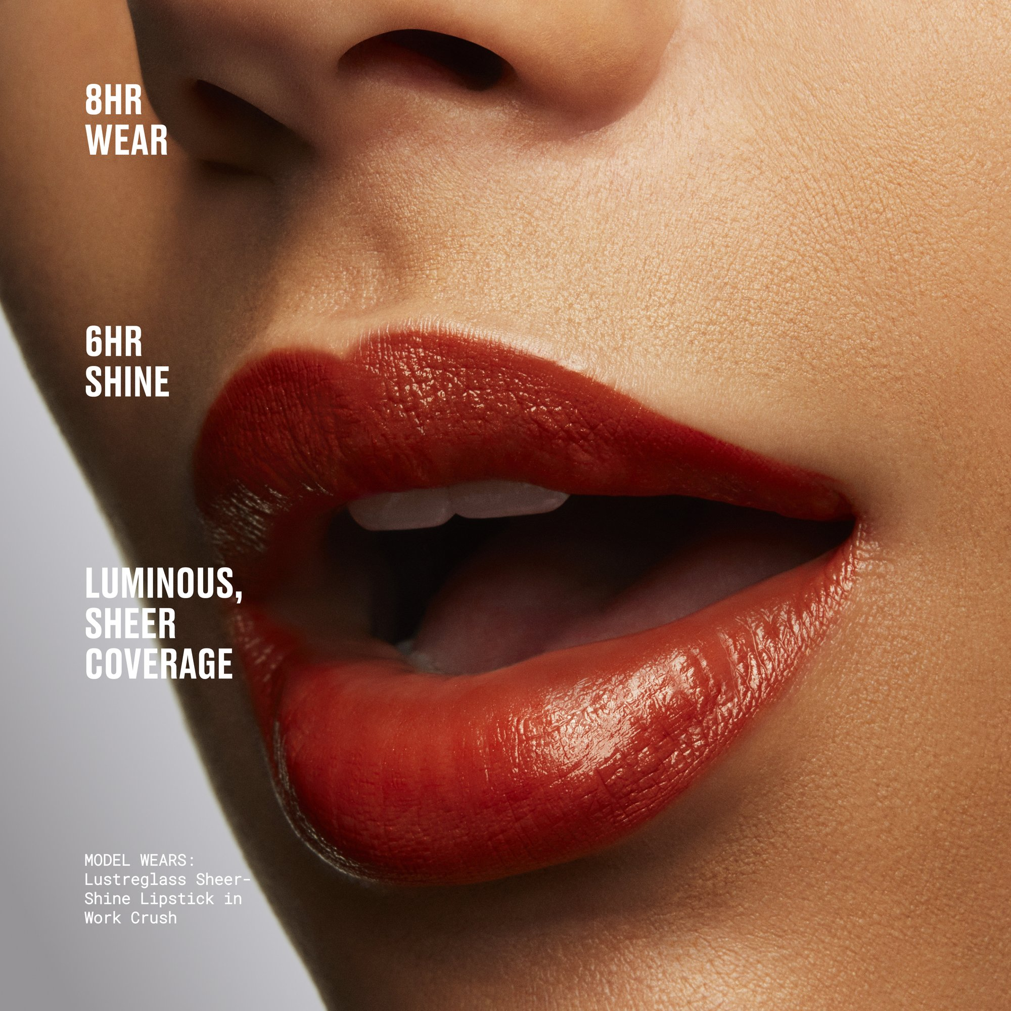 M.A.C Cosmetics Lustreglass Sheer-Shine Lipstick