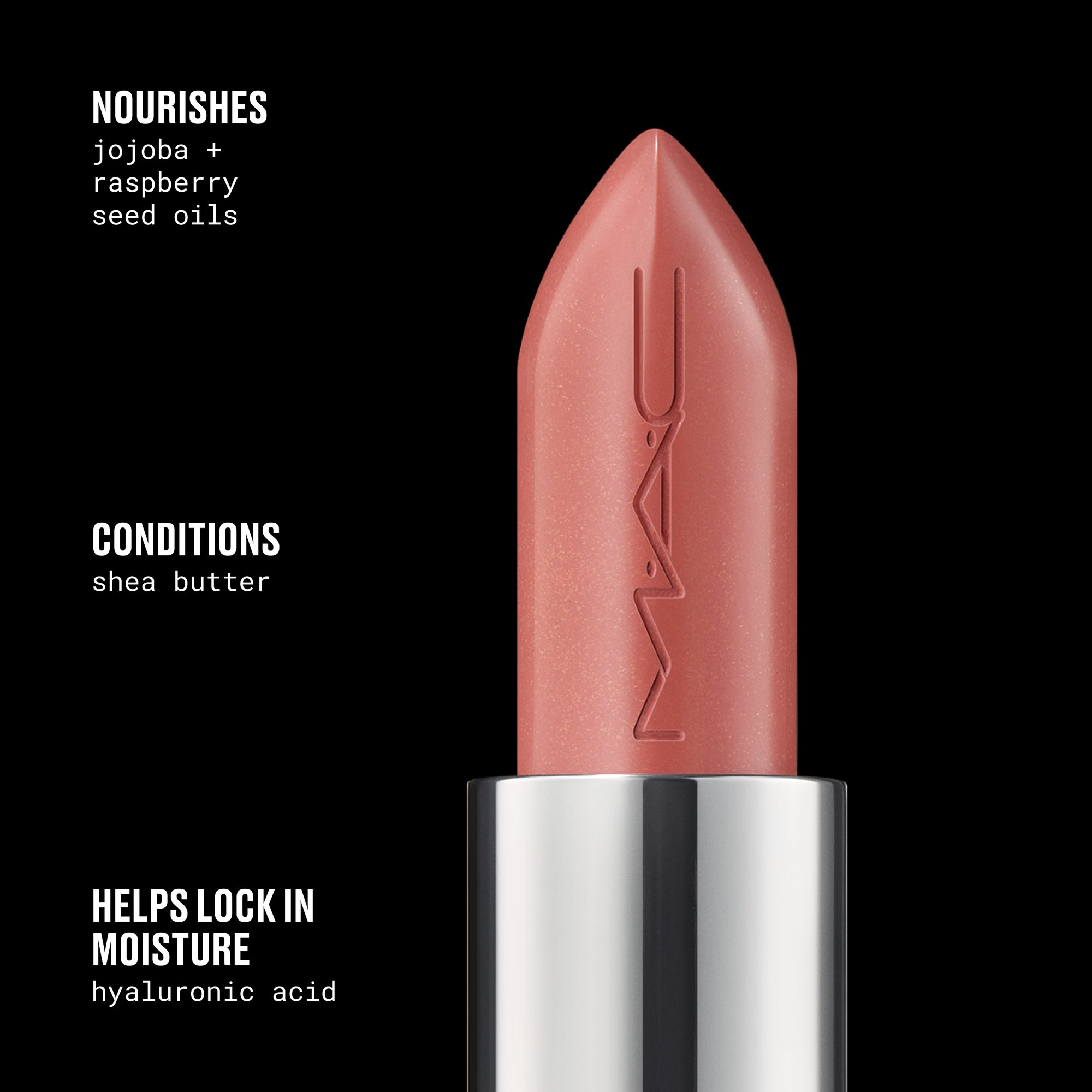 M.A.C Cosmetics Lustreglass Sheer-Shine Lipstick