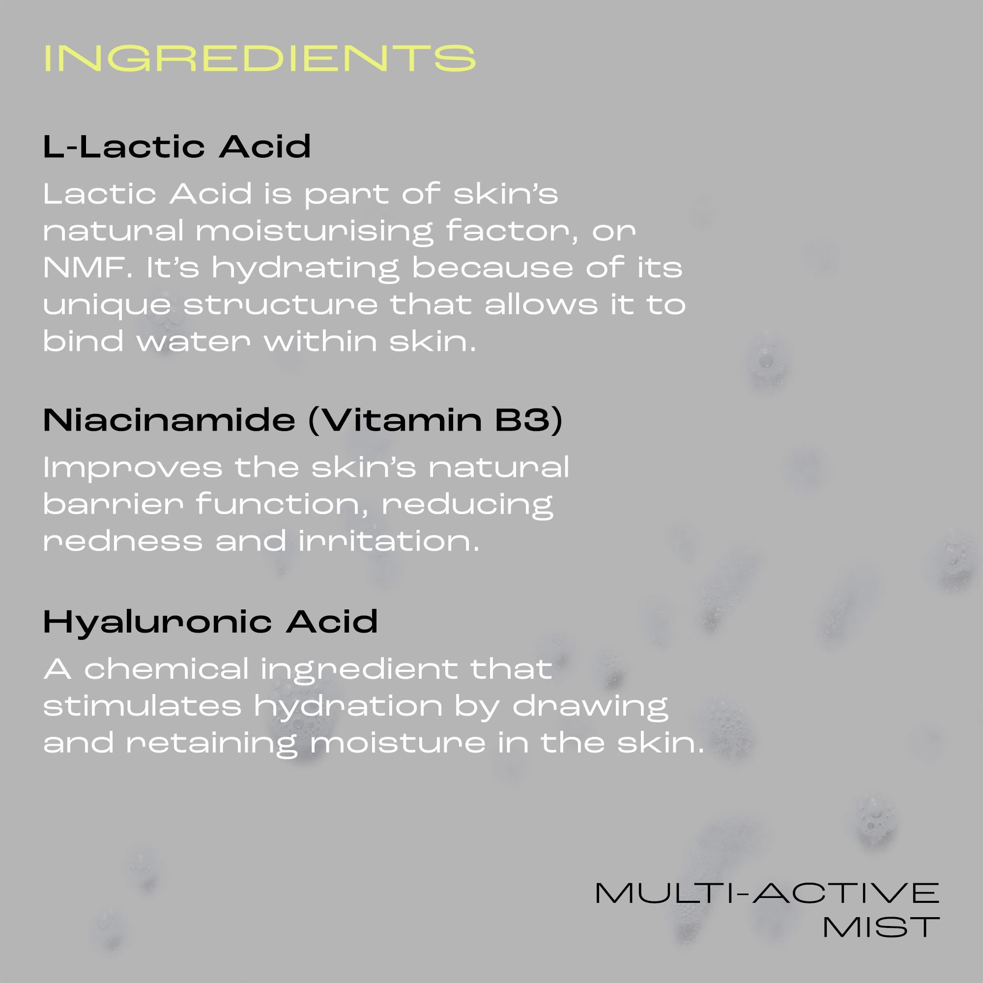 Skinstitut Multi-Active Mist