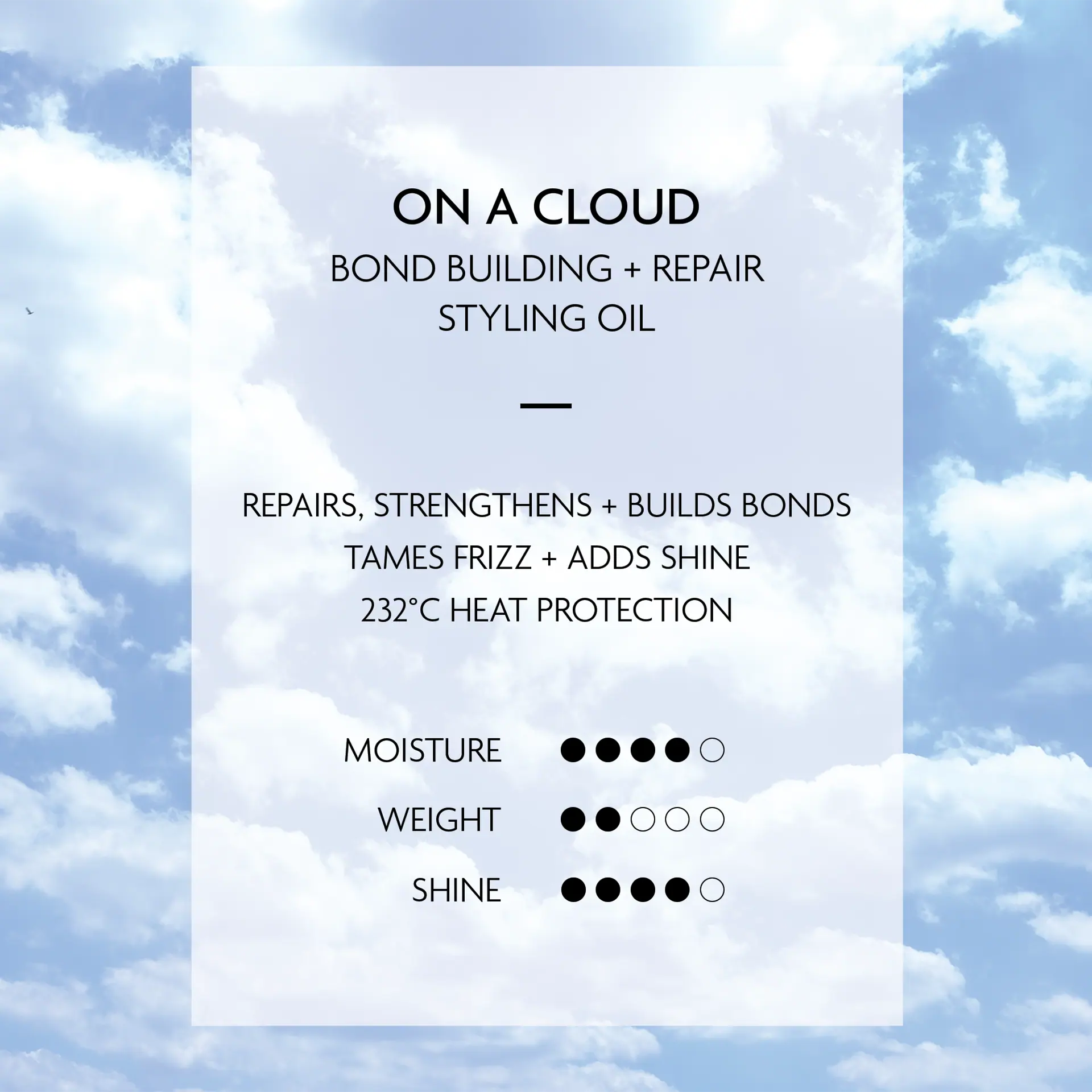 R+Co ON A CLOUD Bond Building + Repair Styling Oil 41ml