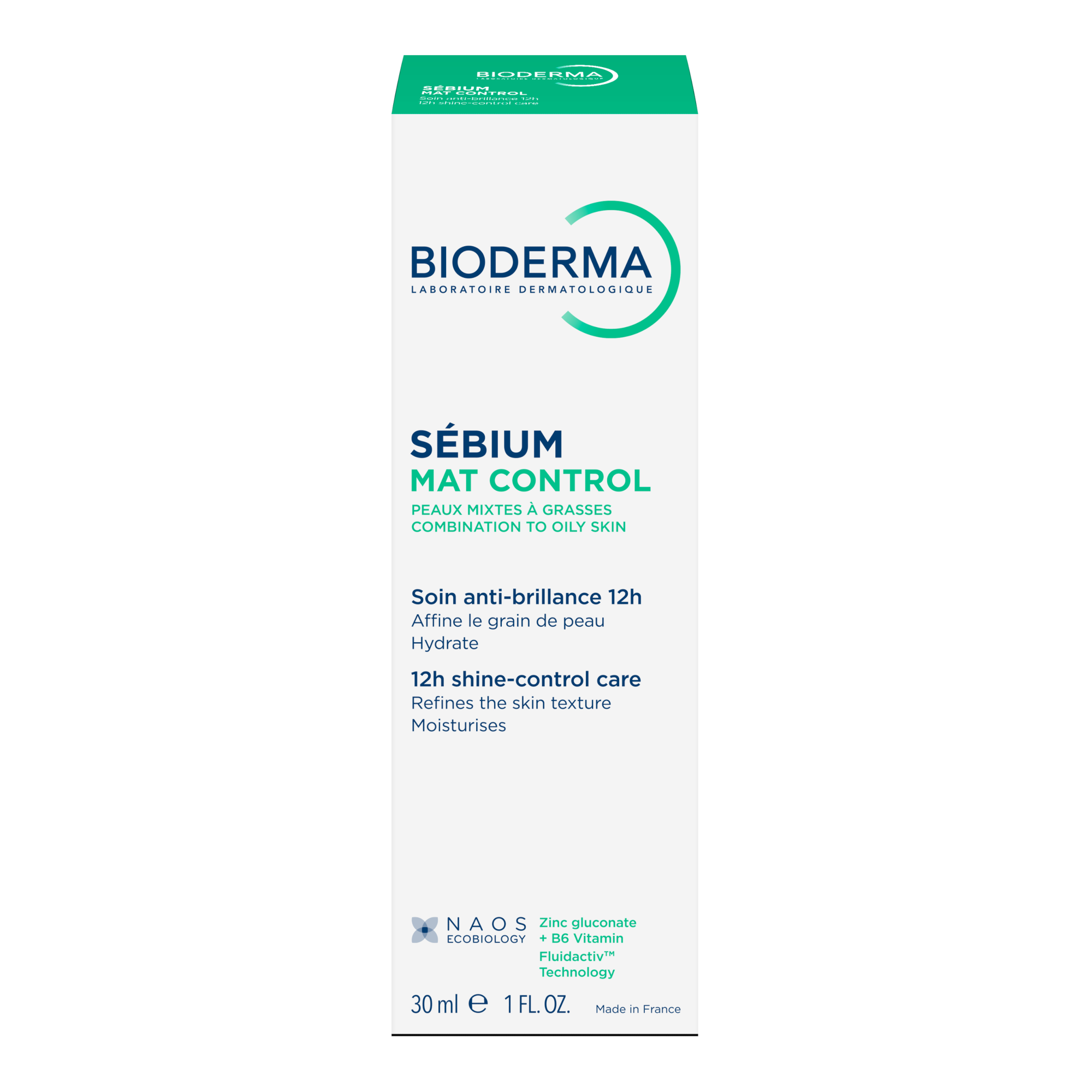 BIODERMA Sébium Mat Control Mattifying Moisturiser - 30ml