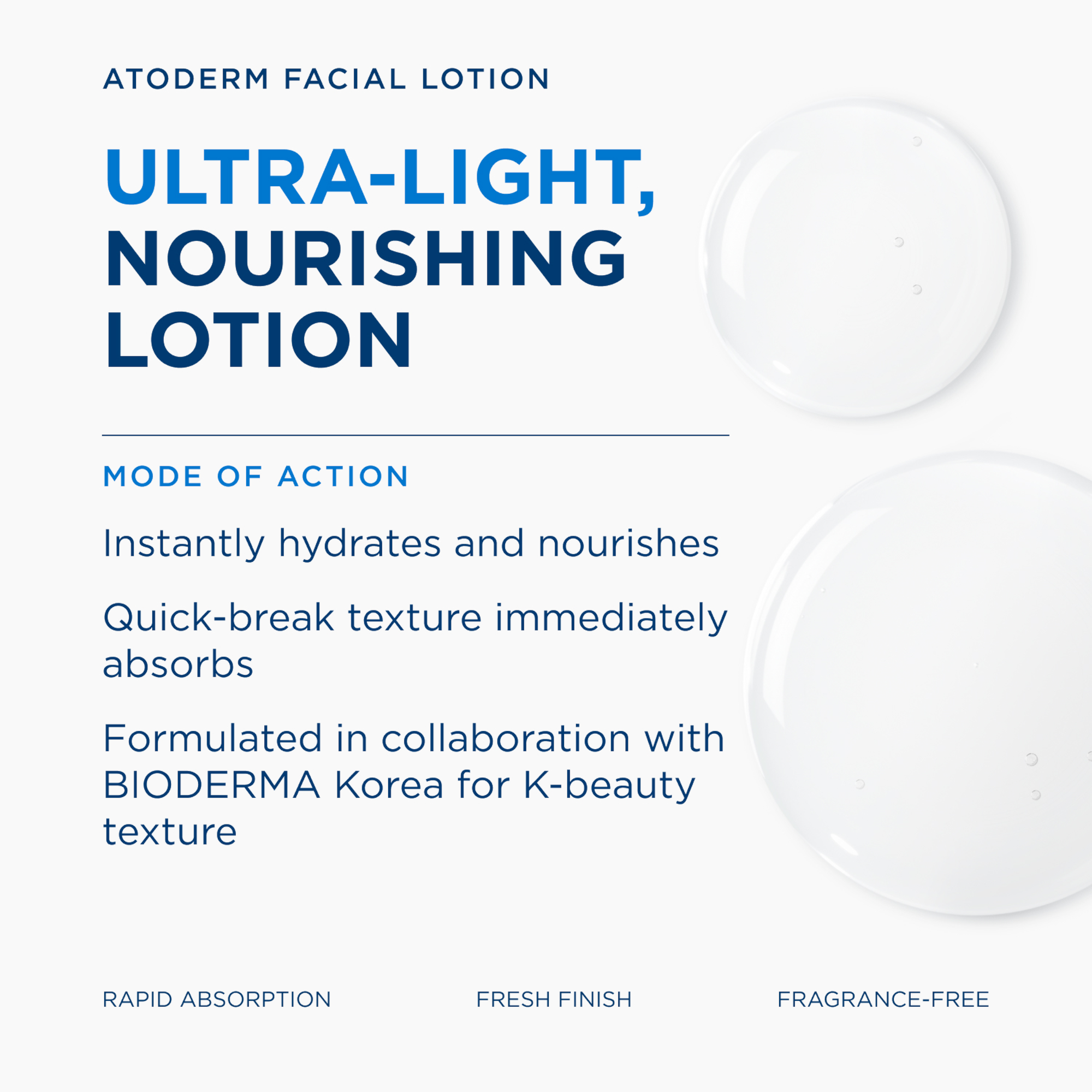 BIODERMA Atoderm Facial Lotion Ultra-Nourishing Light Cream 150ml