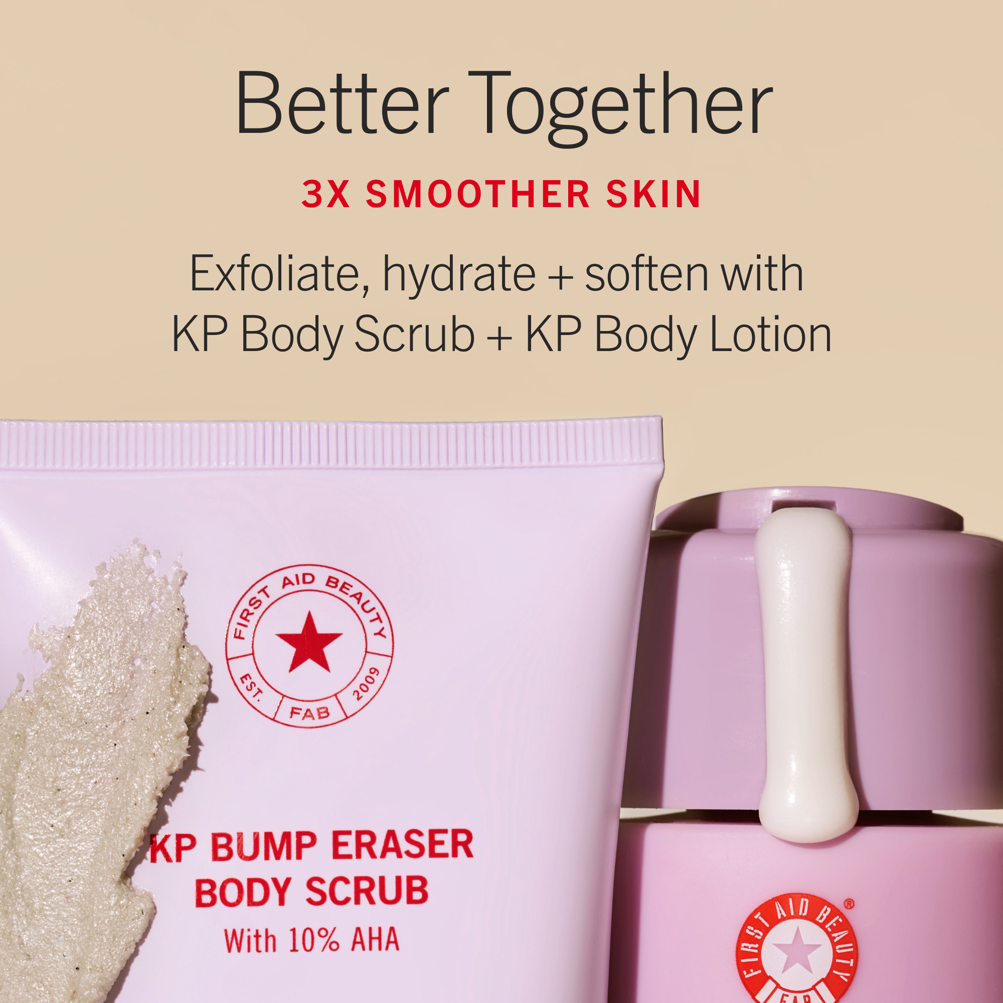First Aid Beauty KP Bump Eraser Body Scrub Fresh Peach 59ml