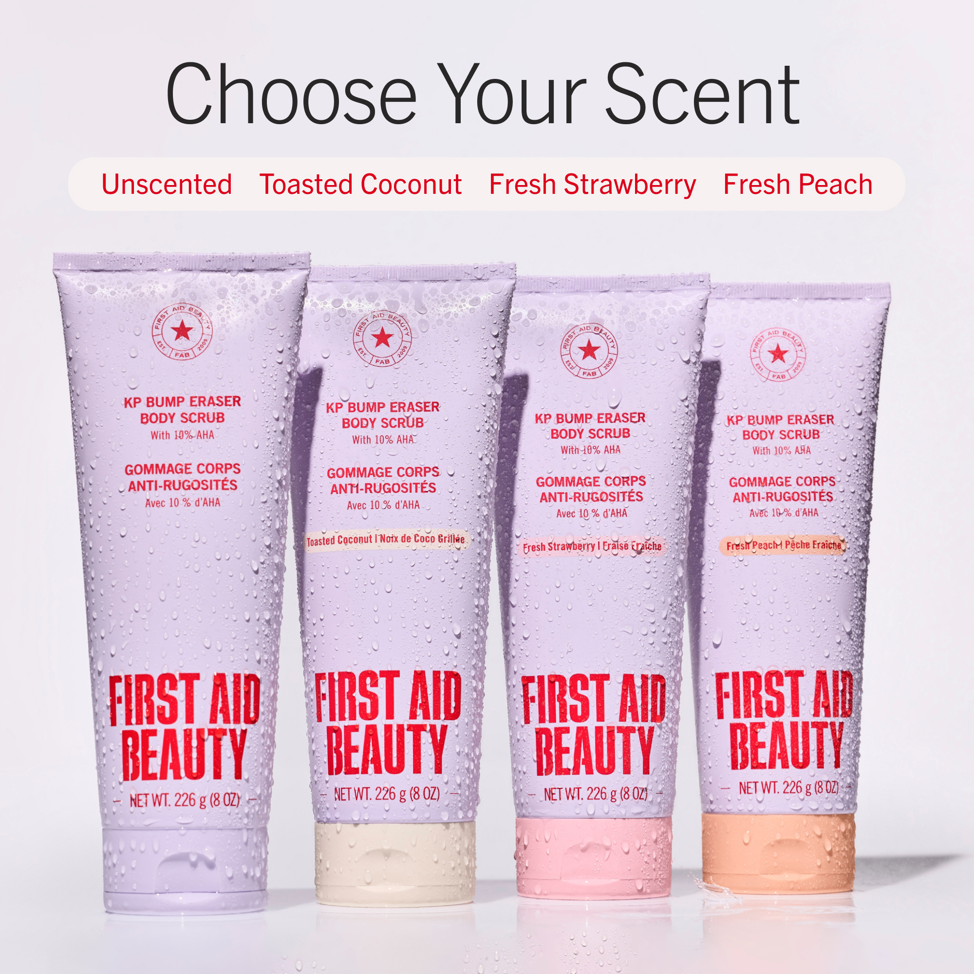 First Aid Beauty KP Bump Eraser Body Scrub Fresh Peach 59ml