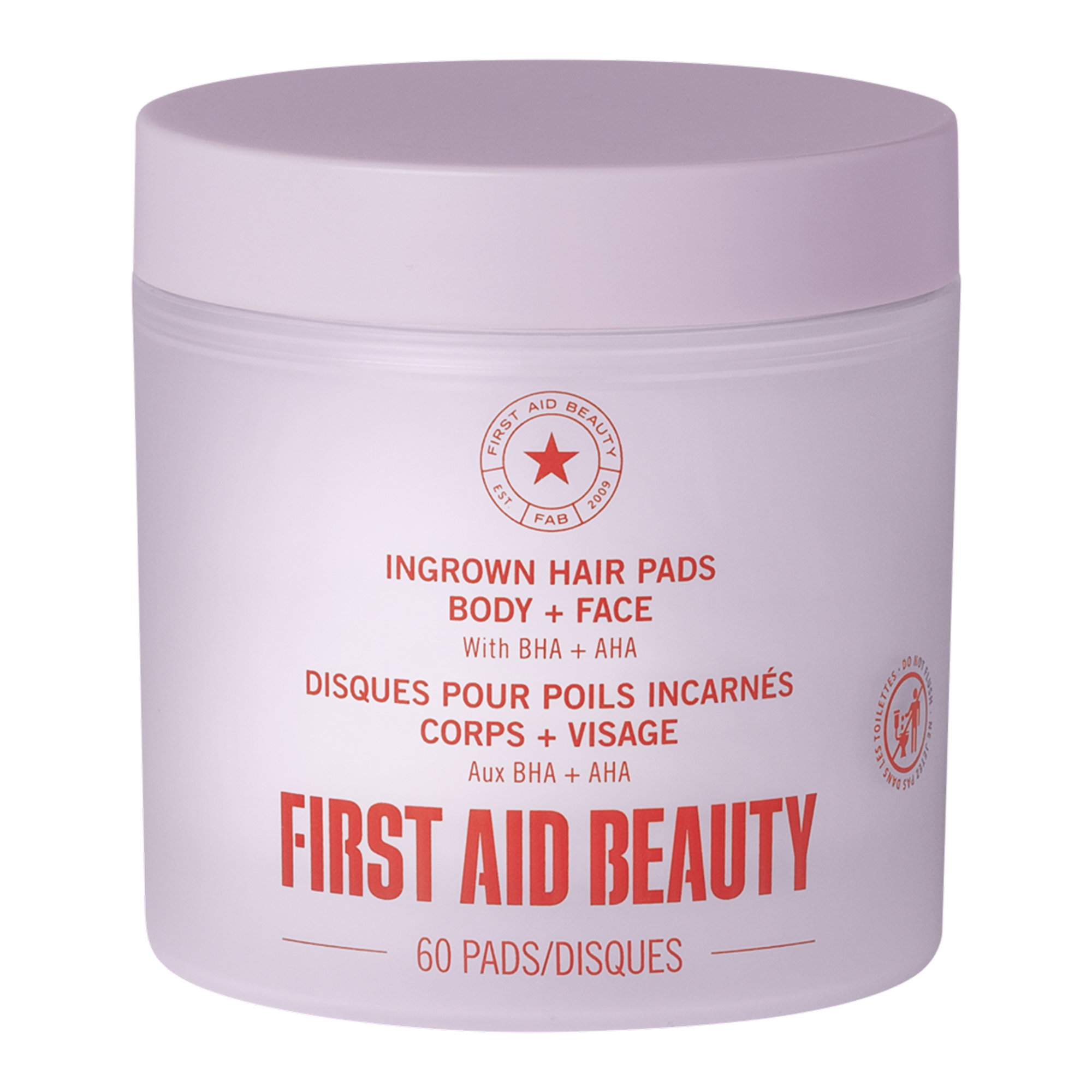First Aid Beauty Ingrown Hair Pads Body + Face 60pc