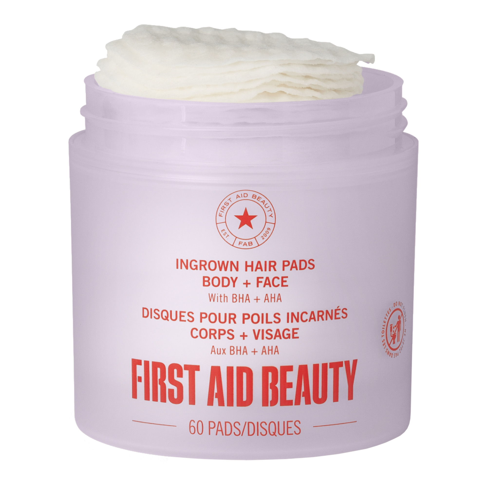 First Aid Beauty Ingrown Hair Pads Body + Face 60pc