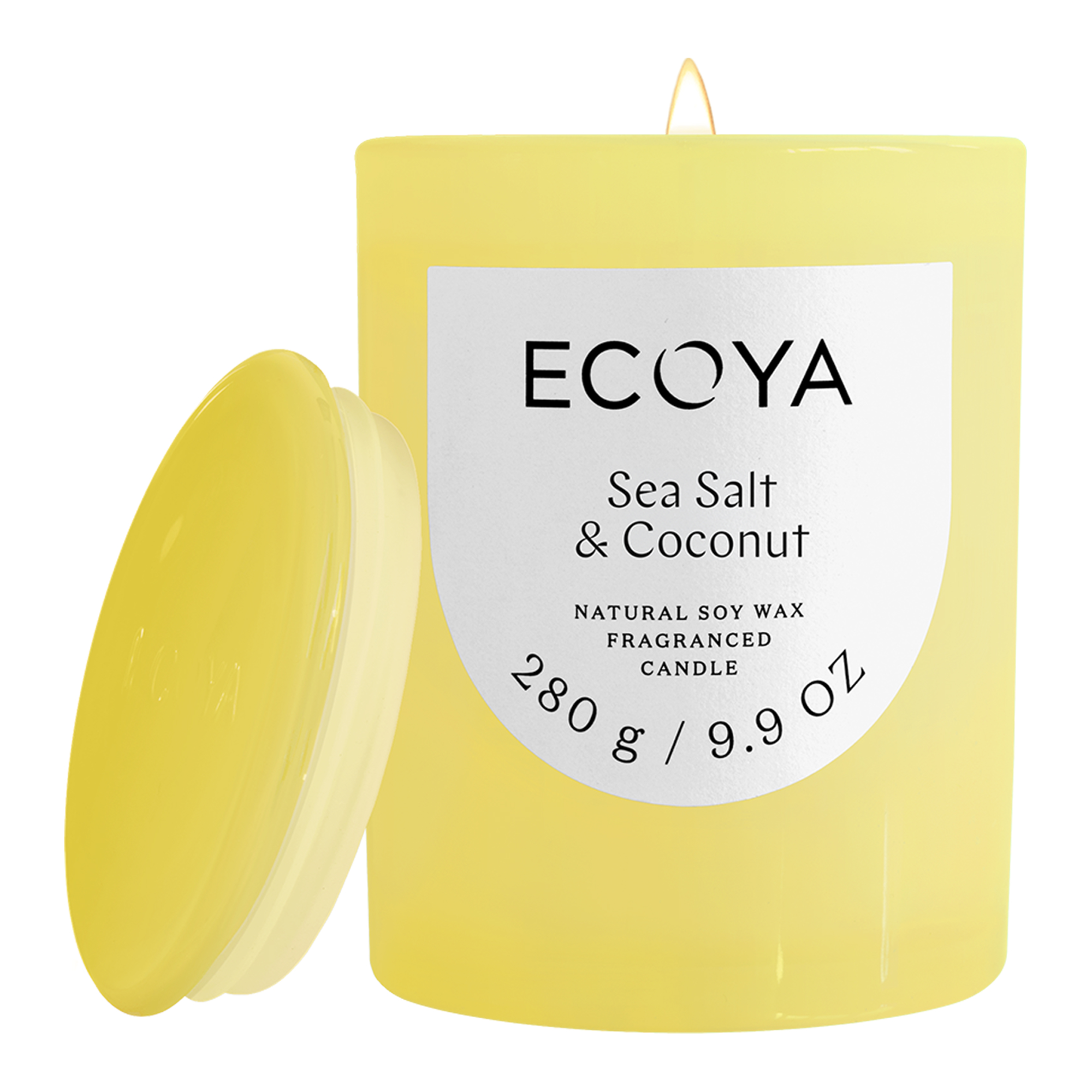 ECOYA Sea Salt & Coconut Metro Candle 280g