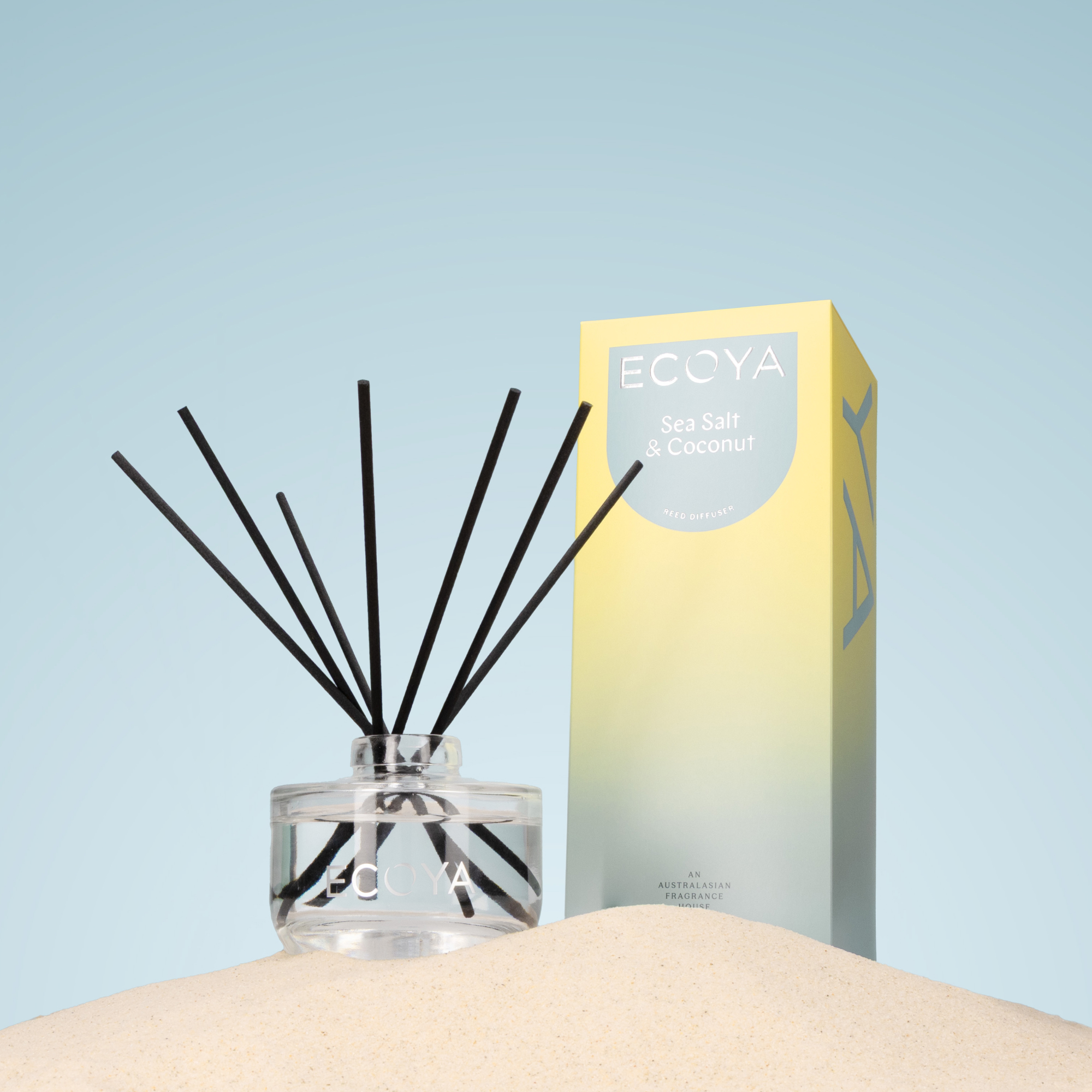ECOYA Sea Salt & Coconut Reed Diffuser 200ml