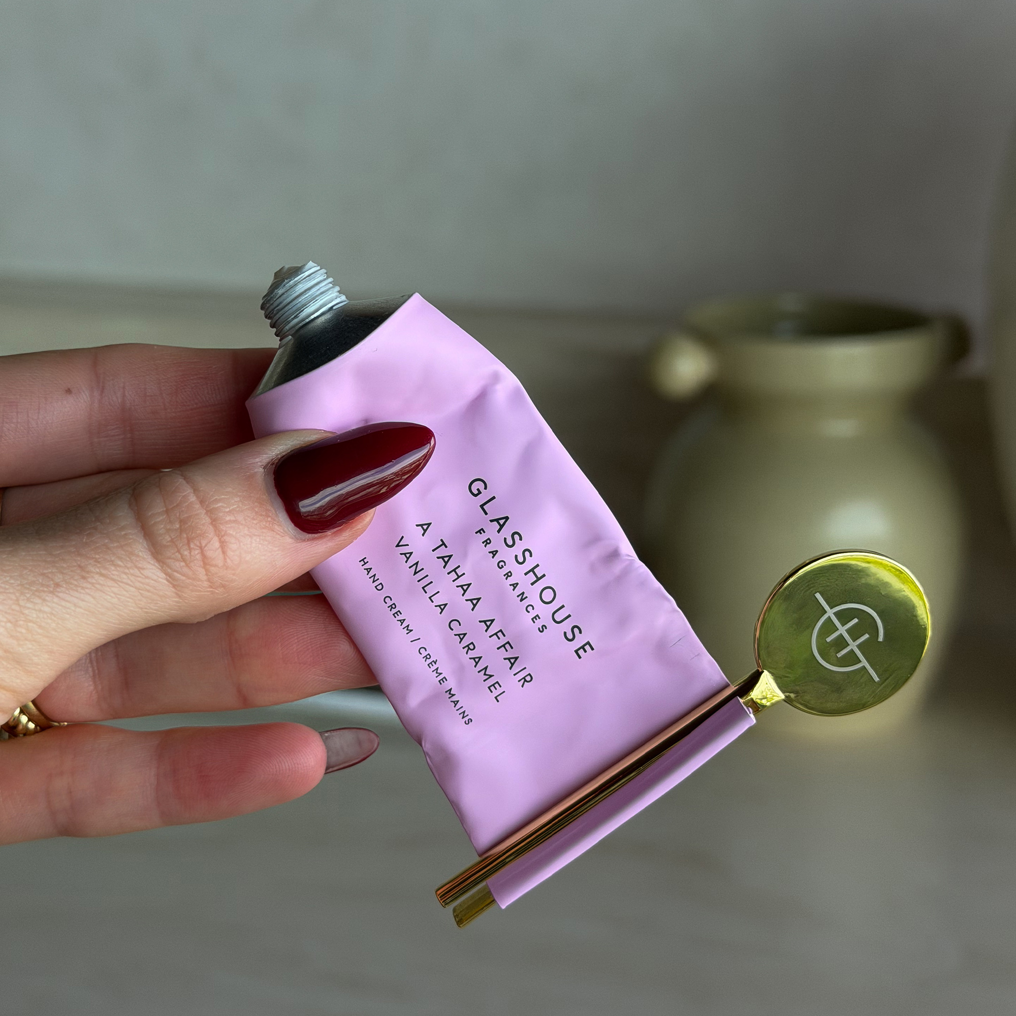 Glasshouse Fragrances Hand Cream Tube Key Accessory