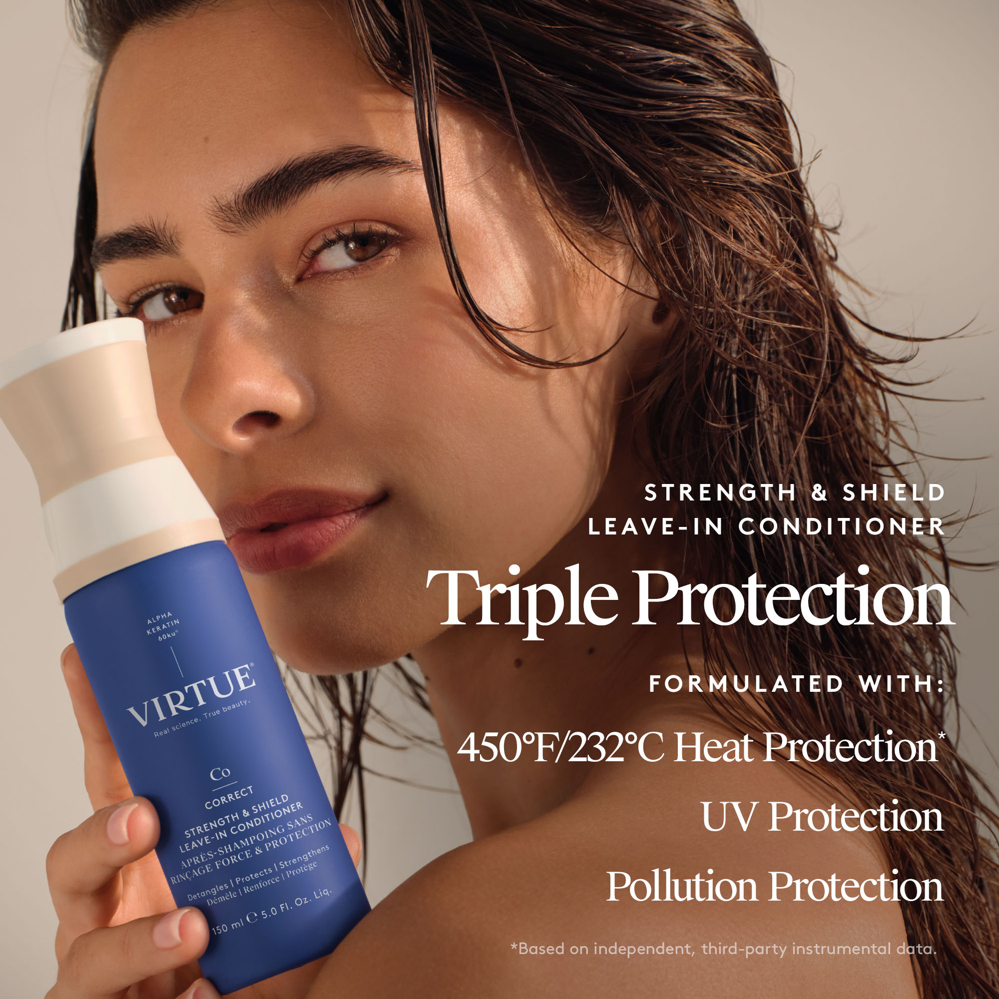 Virtue Strength and Shield Leave In Conditioner 60ml
