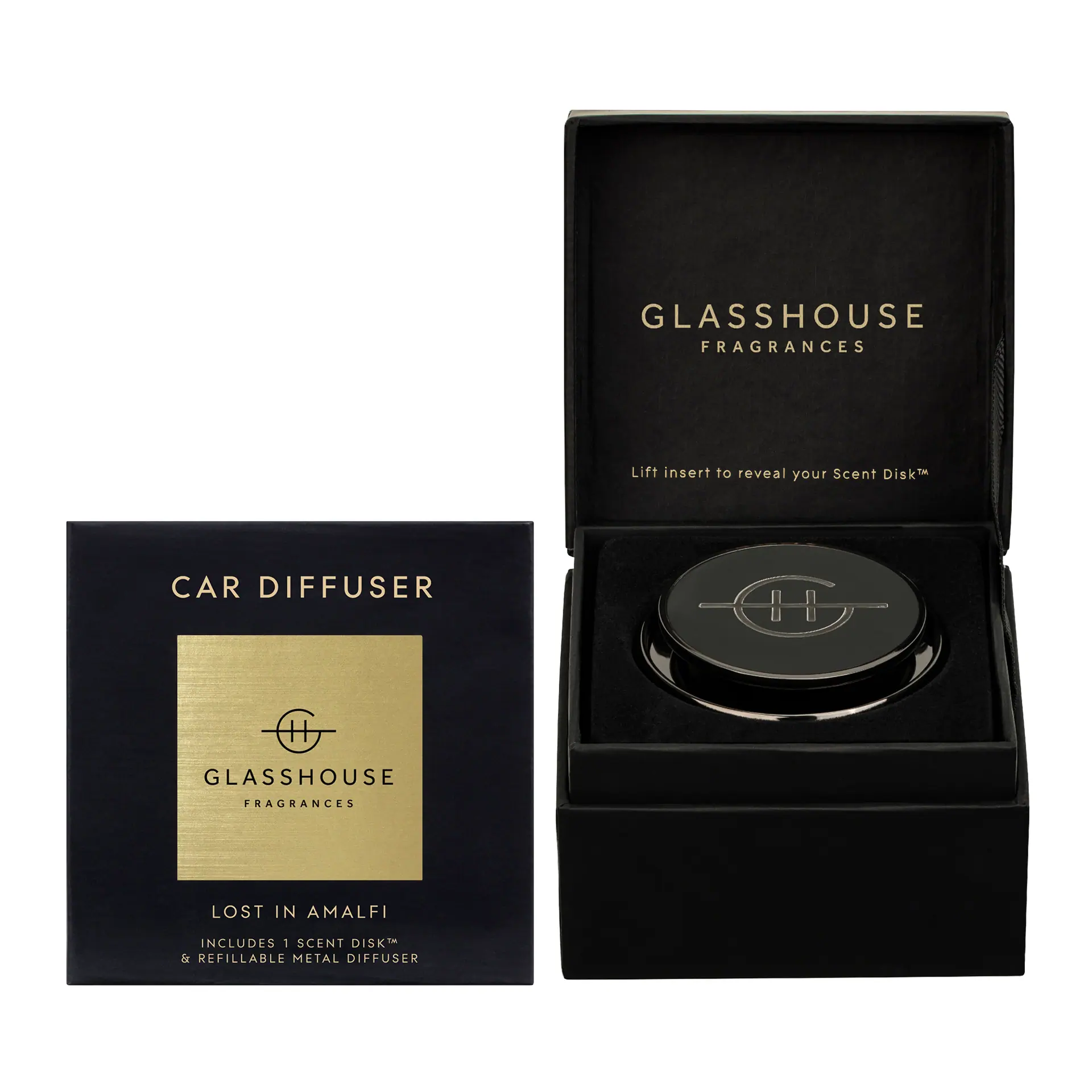 Glasshouse Fragrances LOST IN AMALFI CAR DIFFUSER