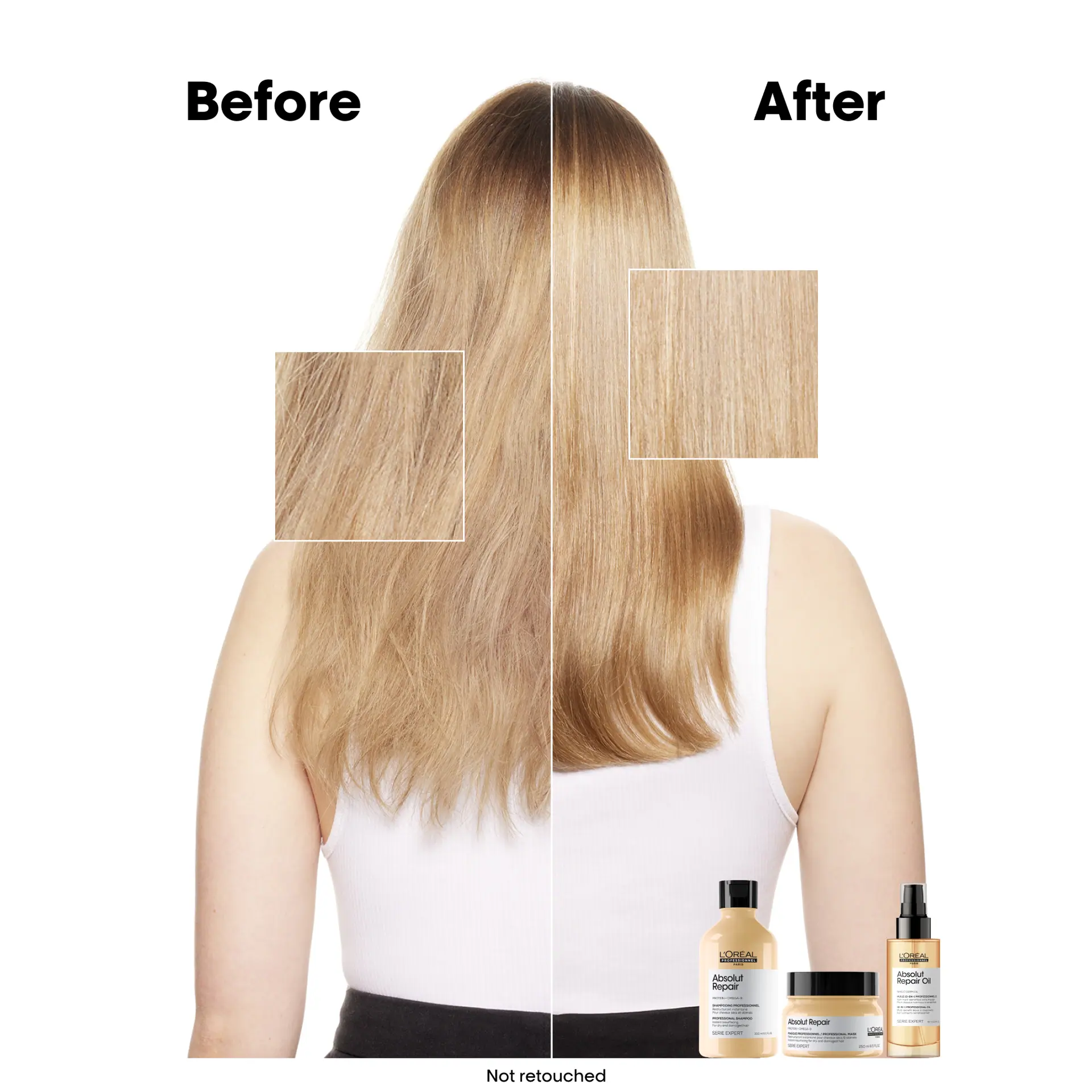 L'Oréal Professionnel Absolut Repair Shampoo 500ml Refill Pouch