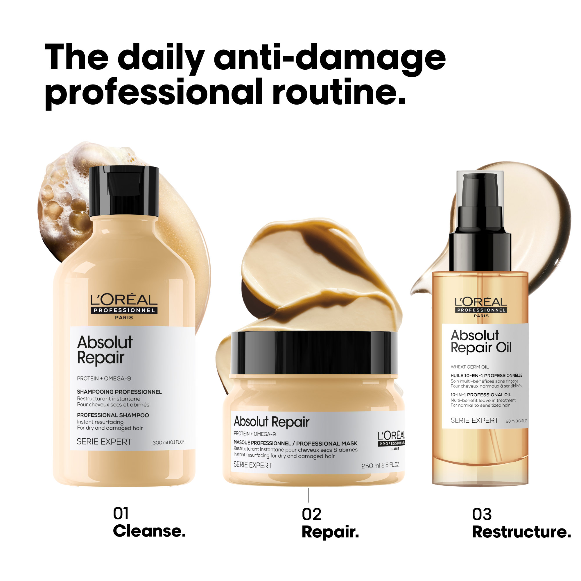 L'Oréal Professionnel Absolut Repair Shampoo 300ml