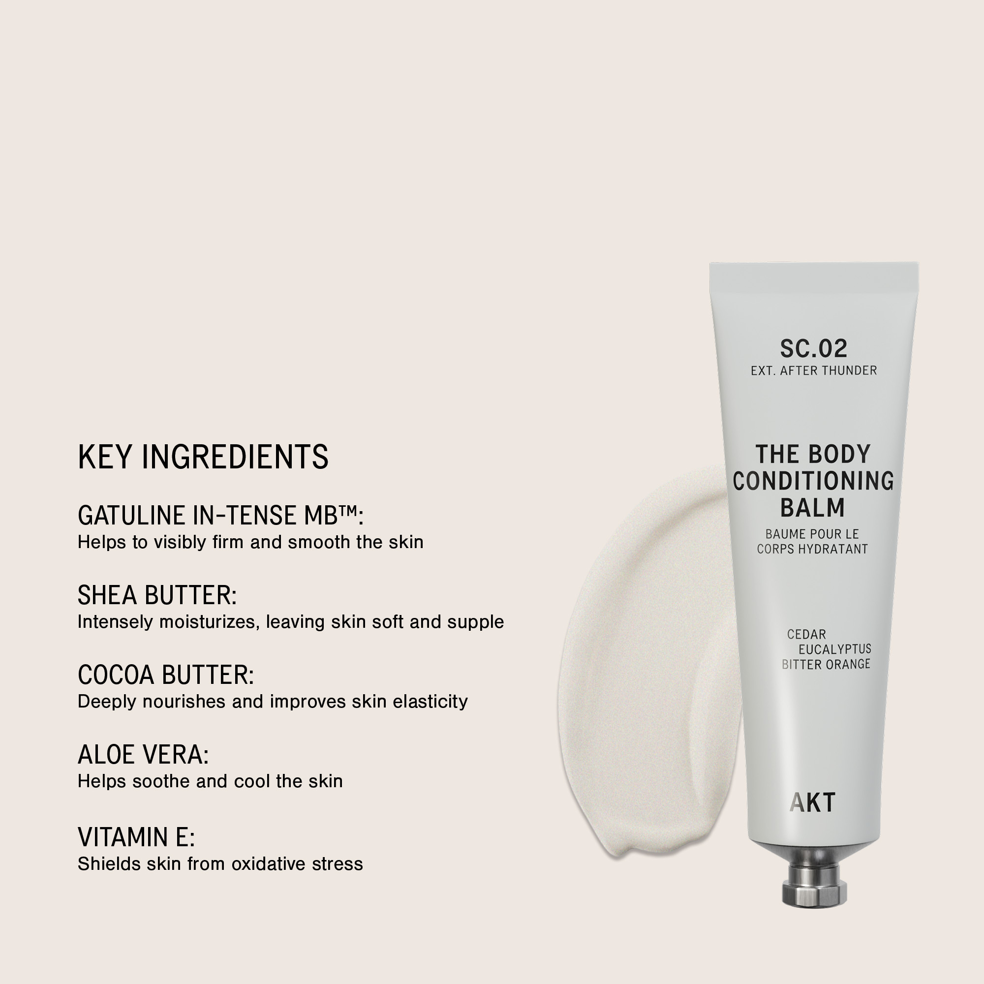 AKT London The Body Conditioning Balm - After Thunder Sc.02