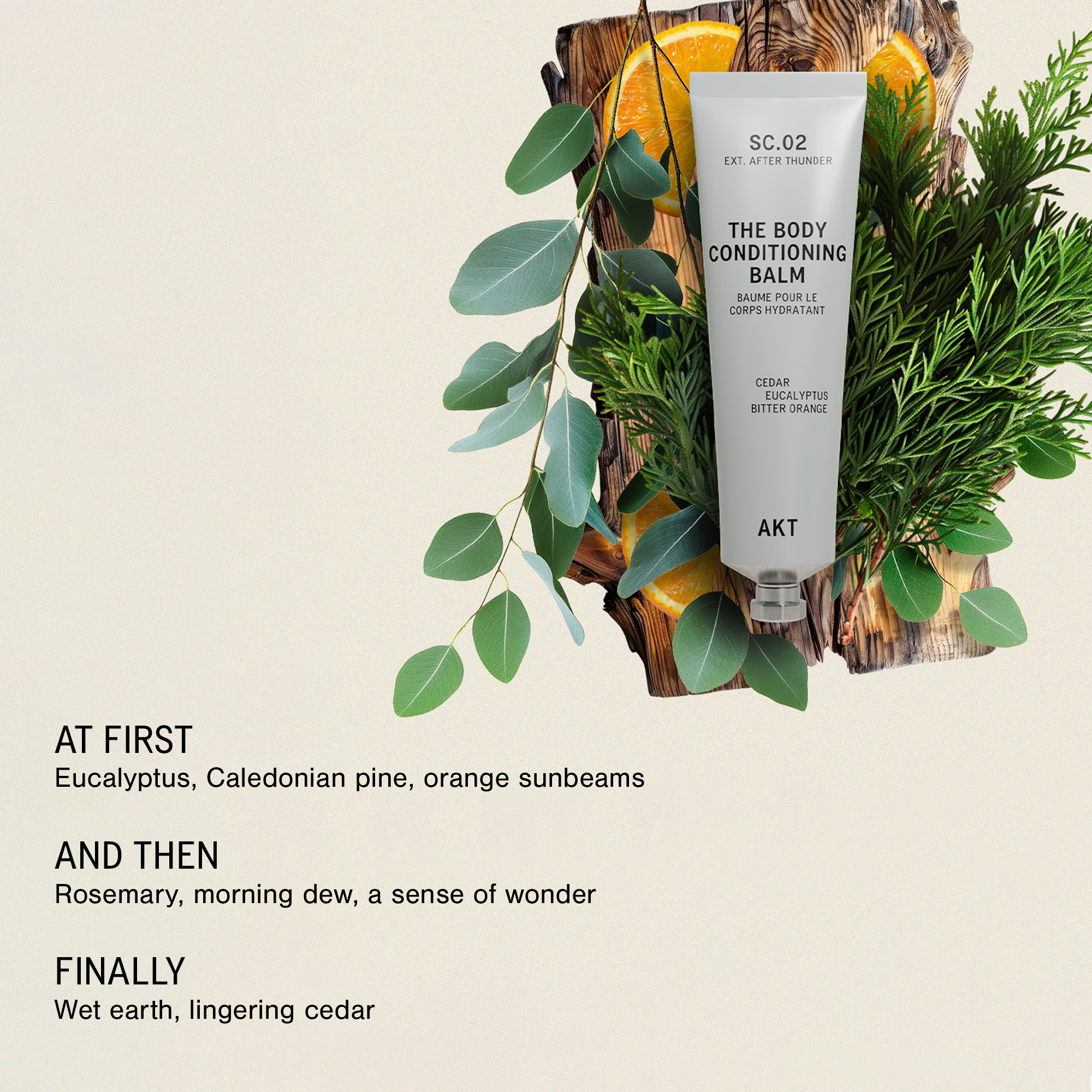 AKT London The Body Conditioning Balm - After Thunder Sc.02