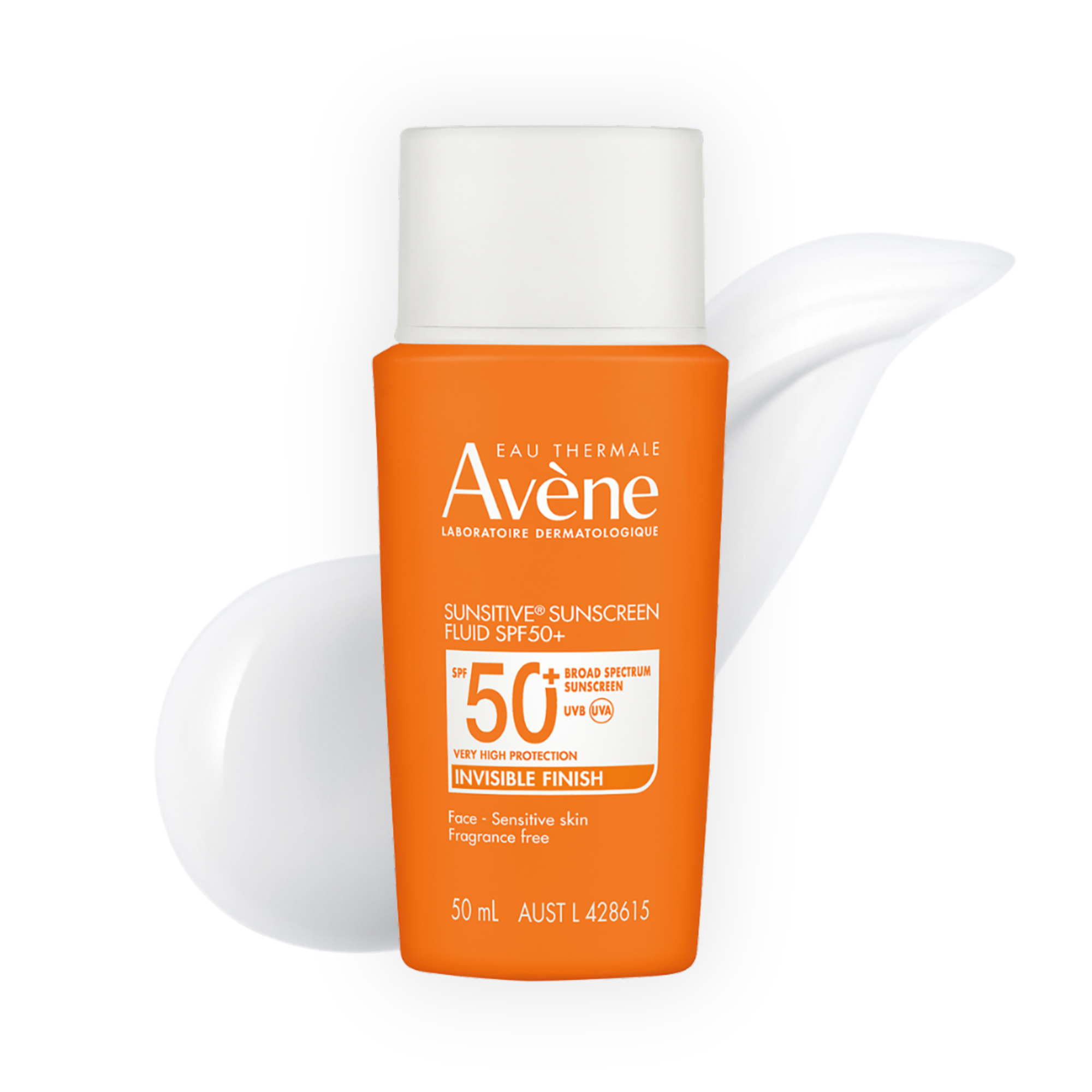 Avène Sunsitive Sunscreen Fluid Spf 50+ 50ml