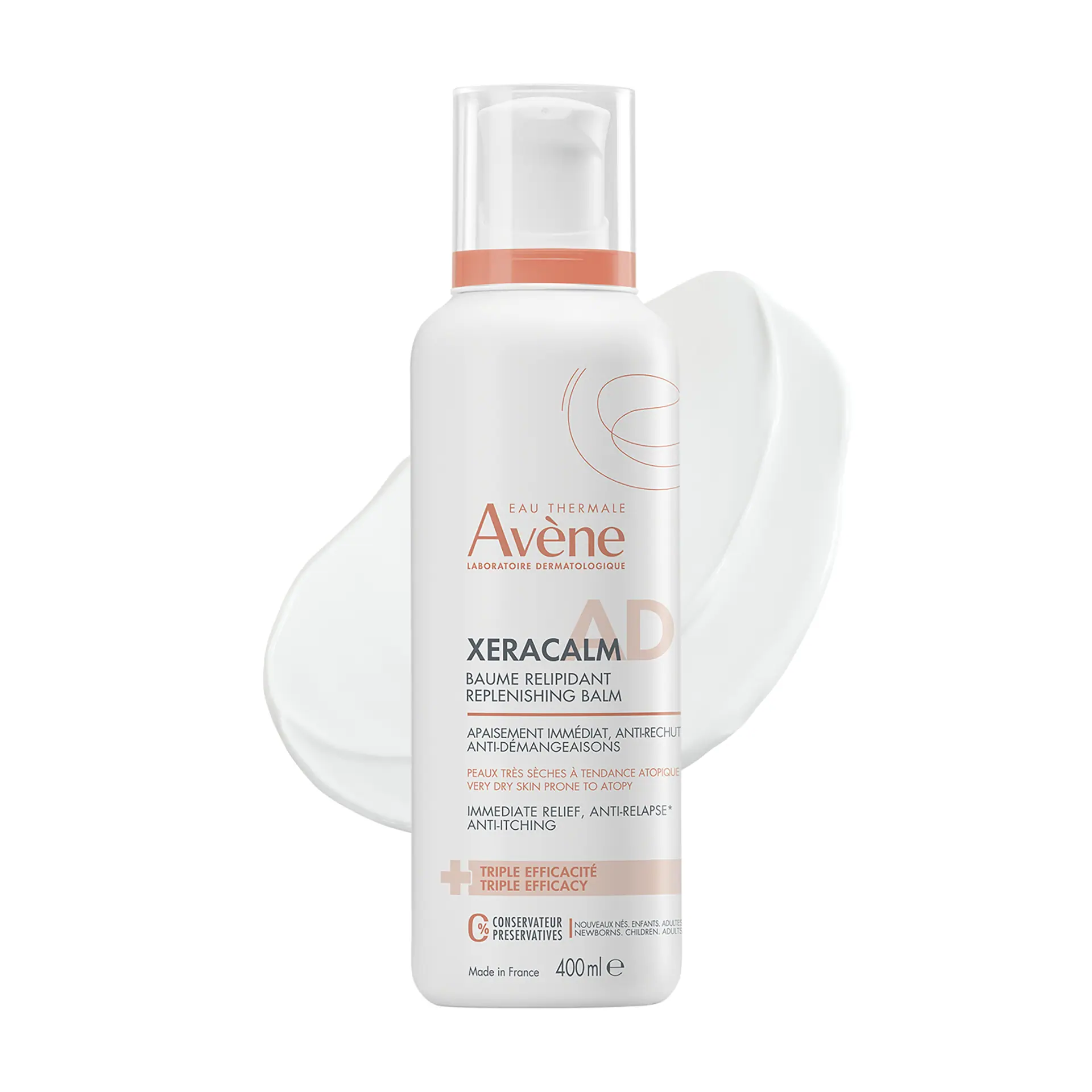 Avène XeraCalm A.D Lipid-Replenishing Balm 400ml