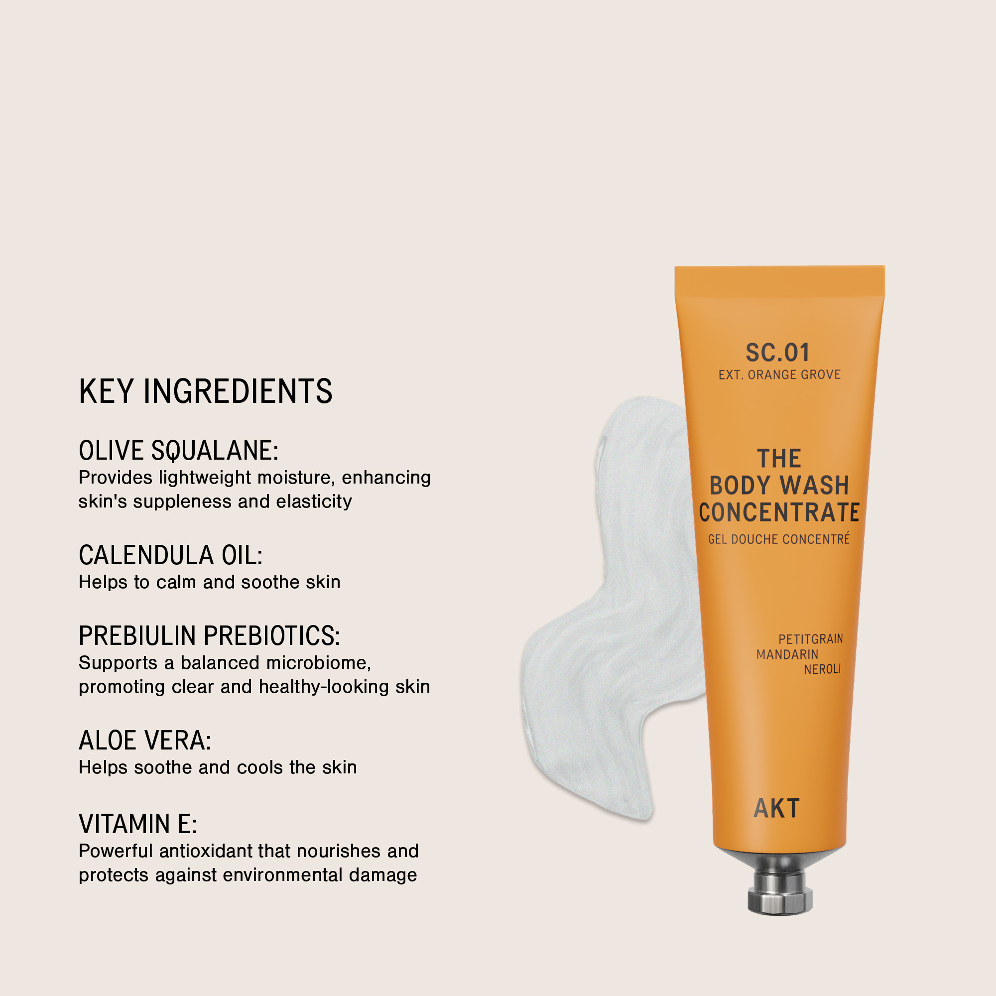 AKT London The Body Wash Concentrate - Orange Grove Sc.01