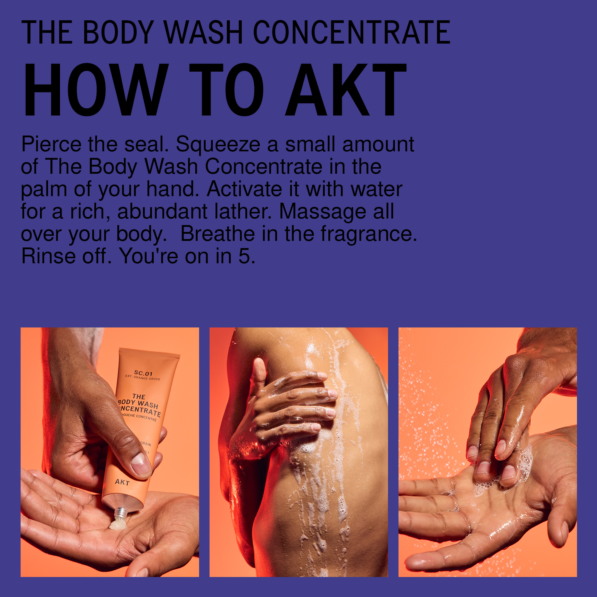 AKT London The Body Wash Concentrate - The Onsen Sc.03