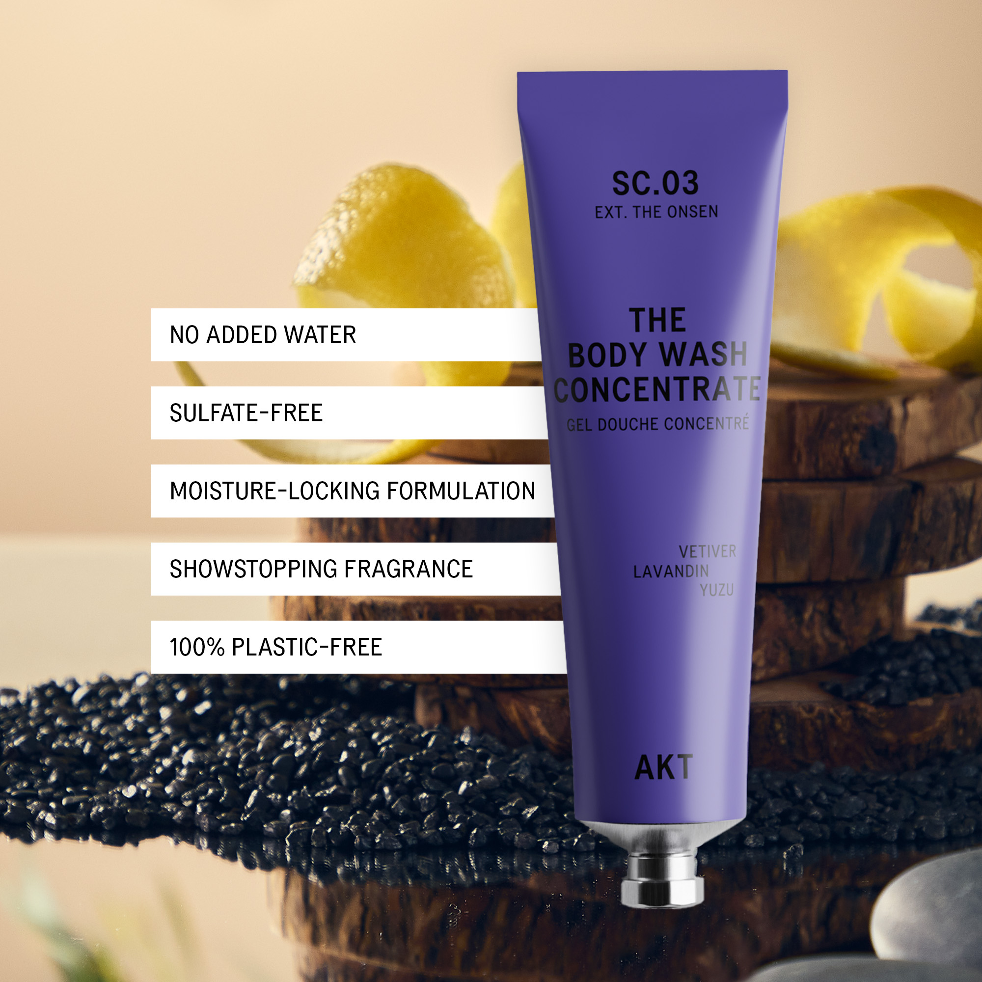 AKT London The Body Wash Concentrate - The Onsen Sc.03