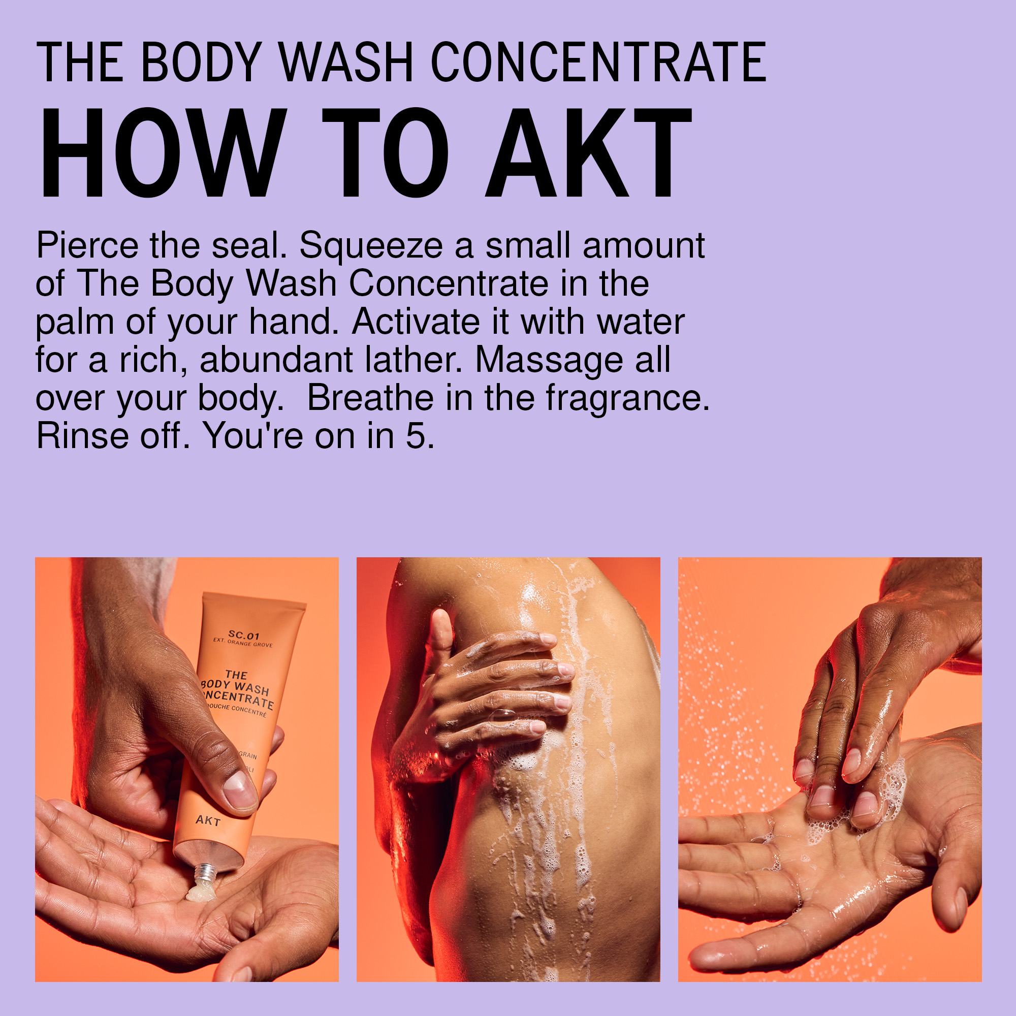 AKT London The Body Wash Concentrate