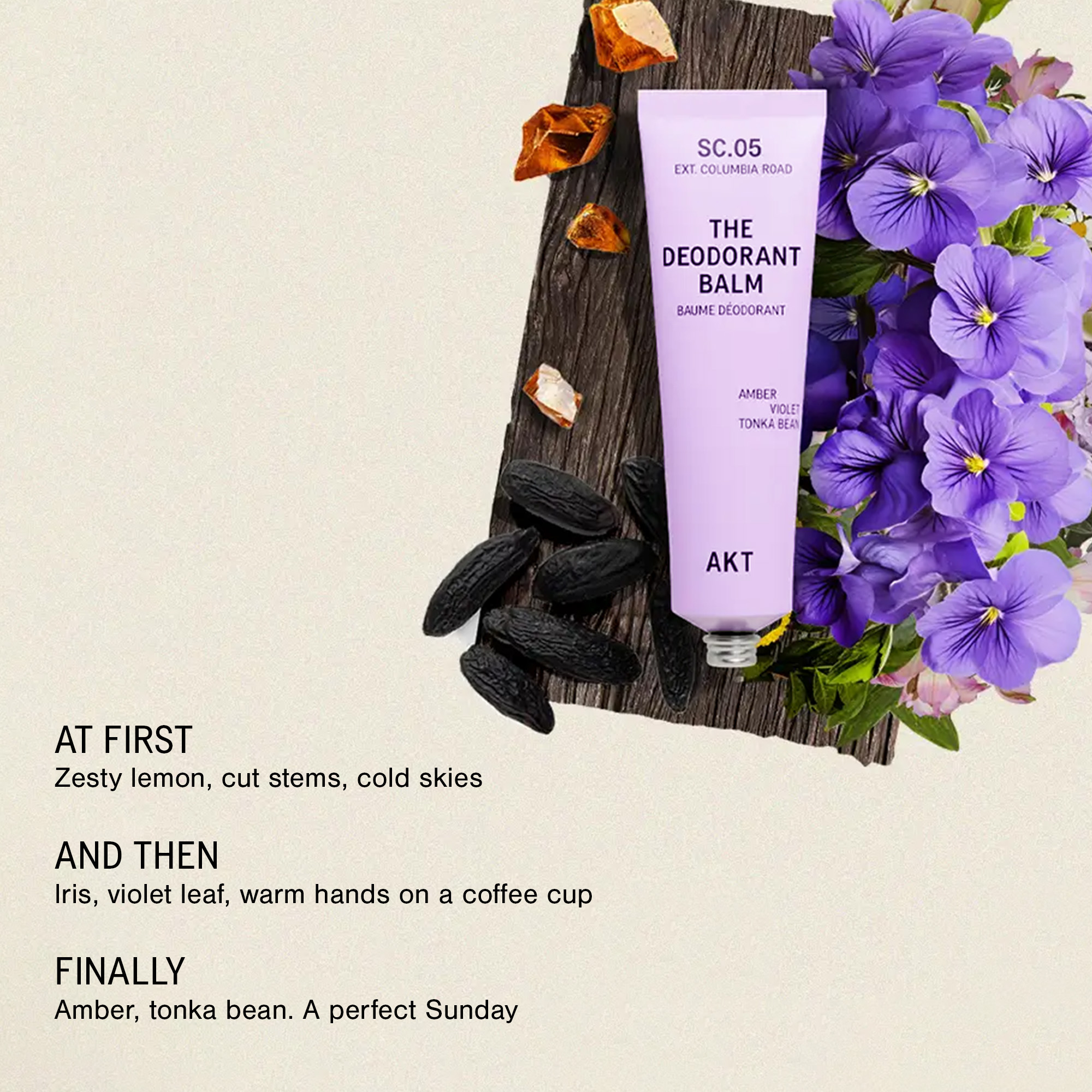 AKT London The Deodorant Balm - Columbia Road Sc.05