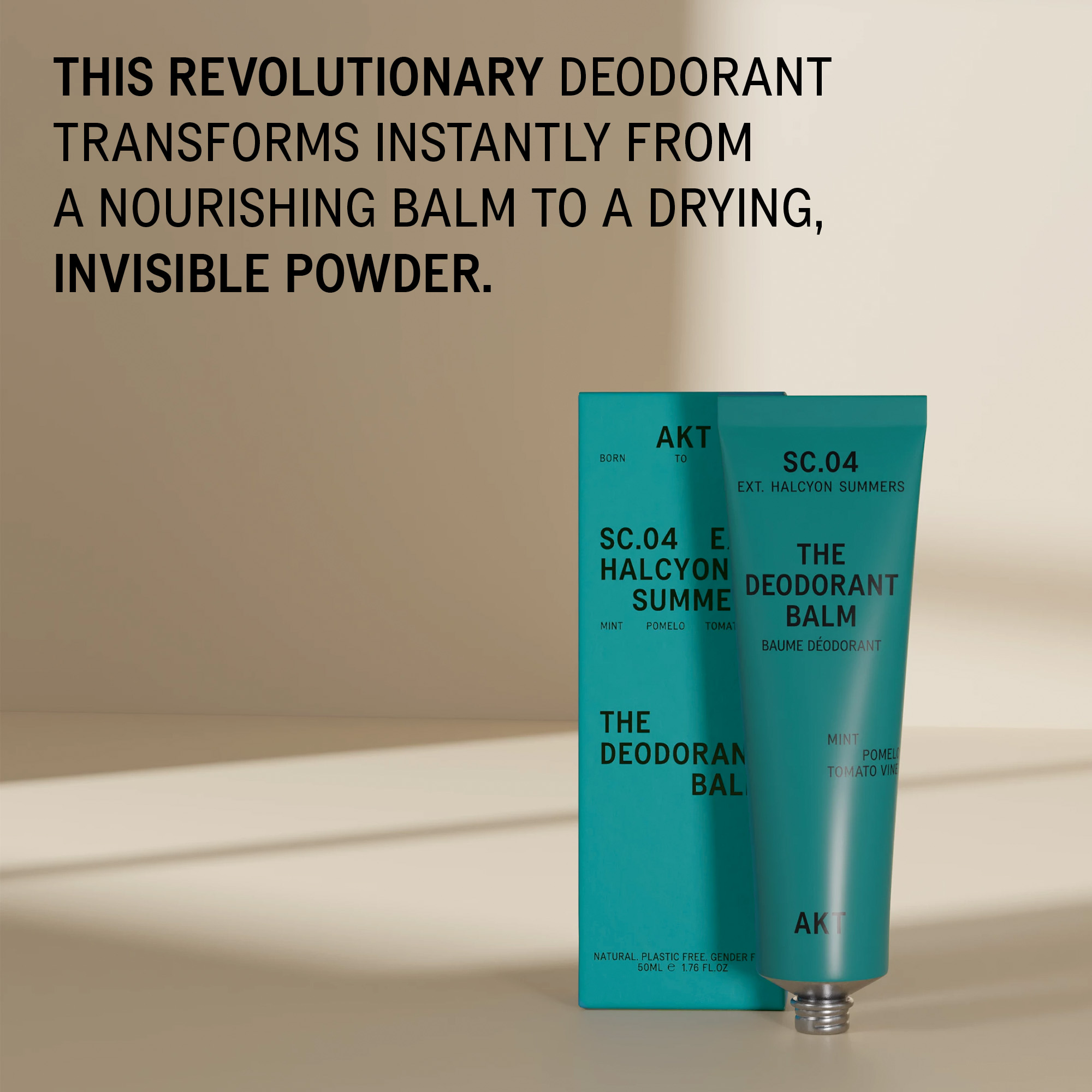AKT London The Deodorant Balm - Halcyon Summers Sc.04