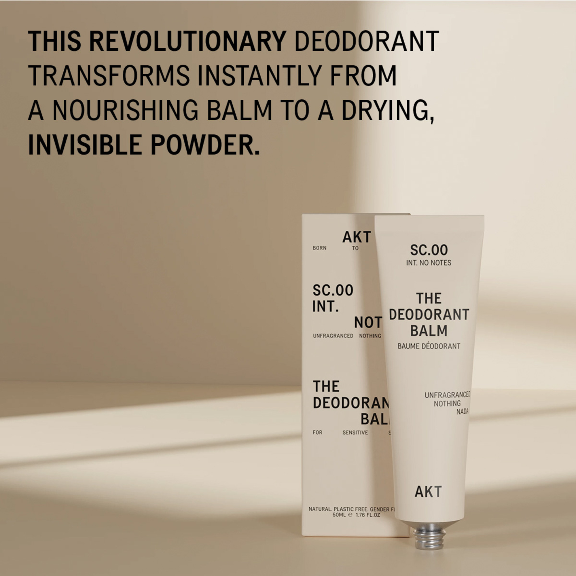 AKT London The Deodorant Balm - No Notes Sc.00