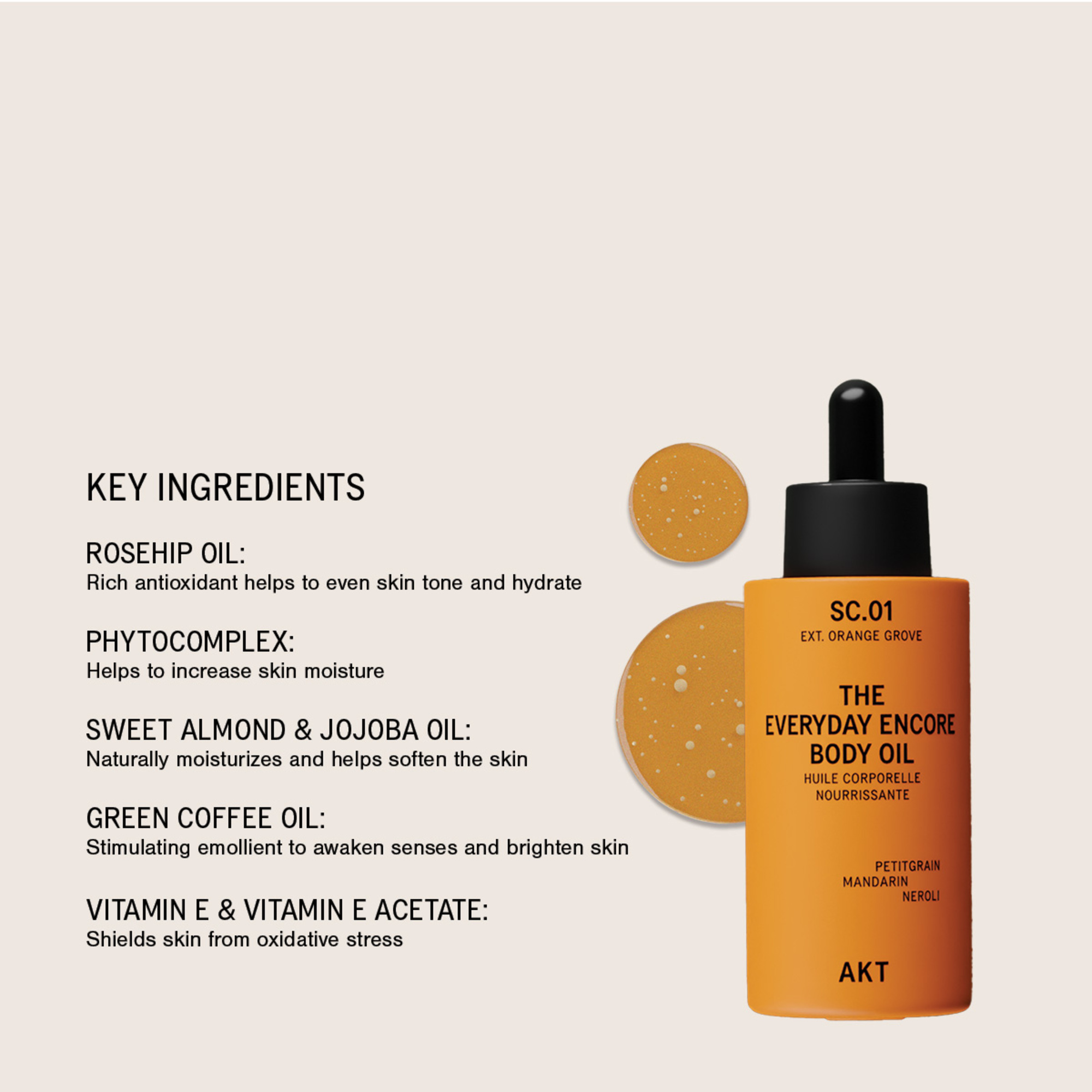 AKT London The Everyday Encore Body Oil