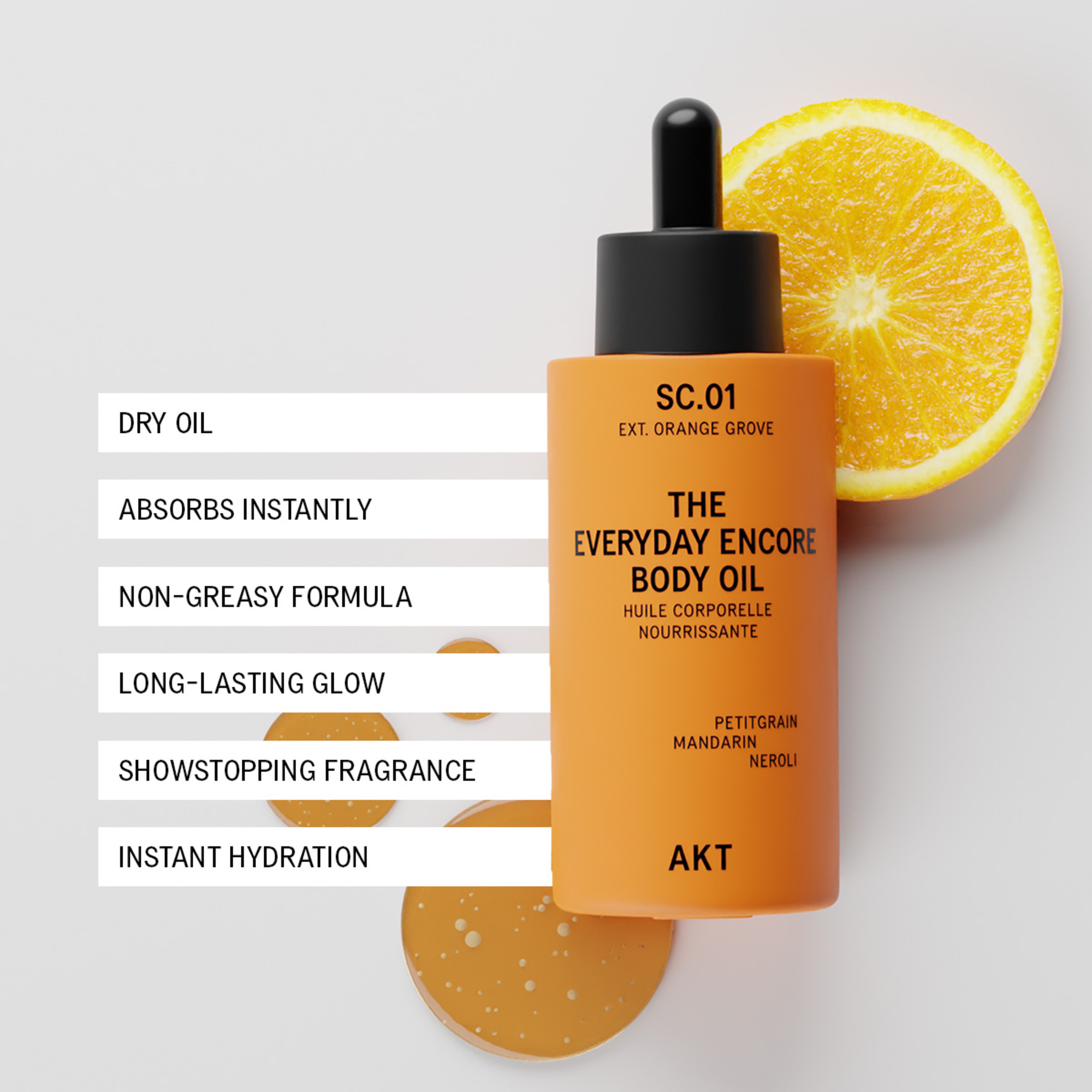 AKT London The Everyday Encore Body Oil