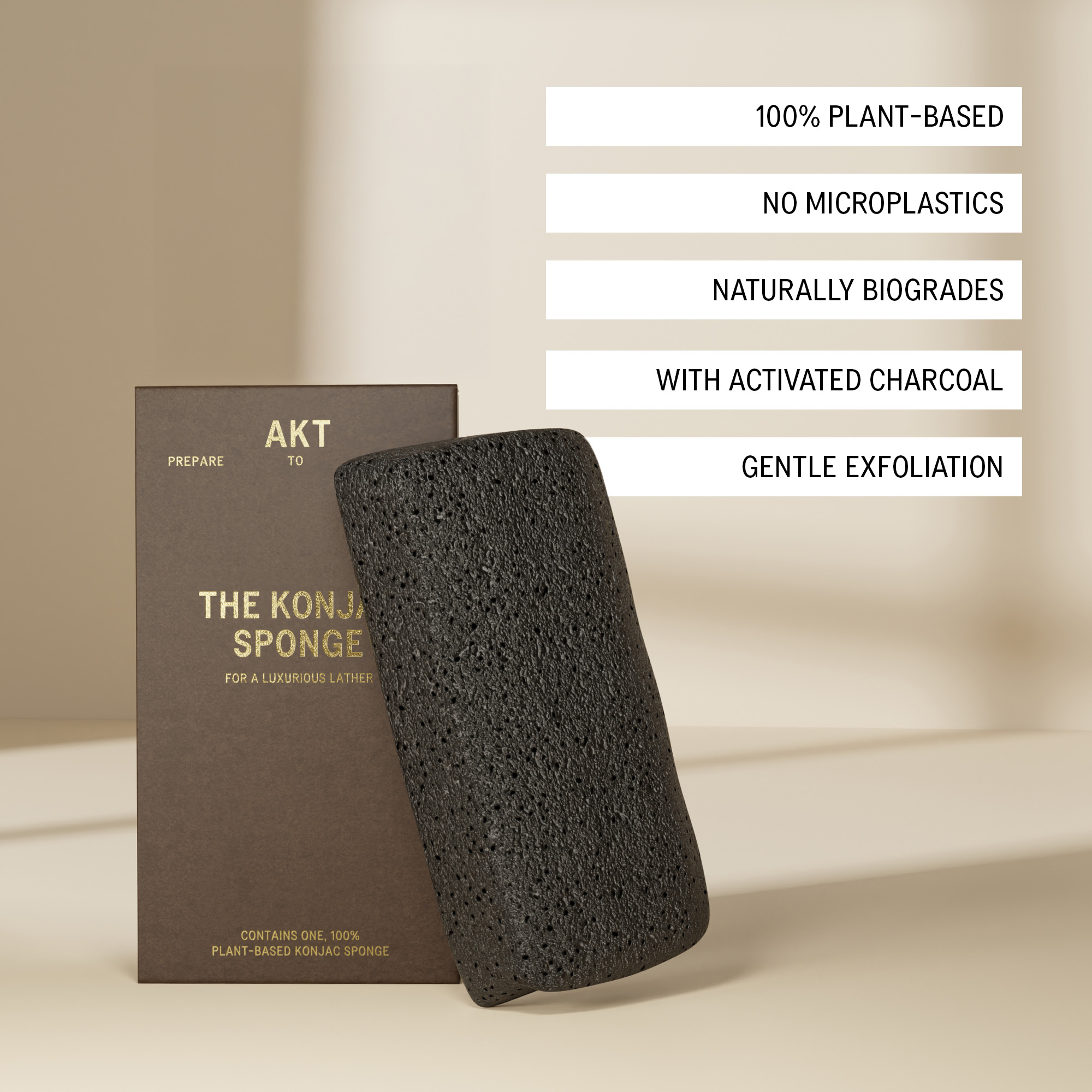 AKT London The Konjac Sponge
