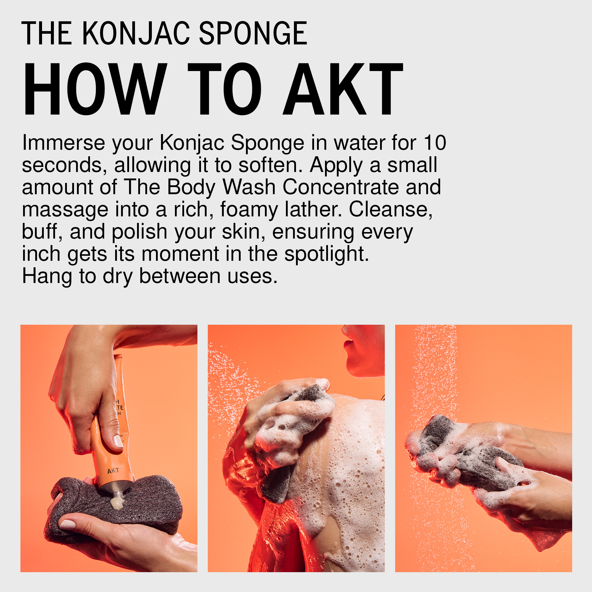 AKT London The Konjac Sponge