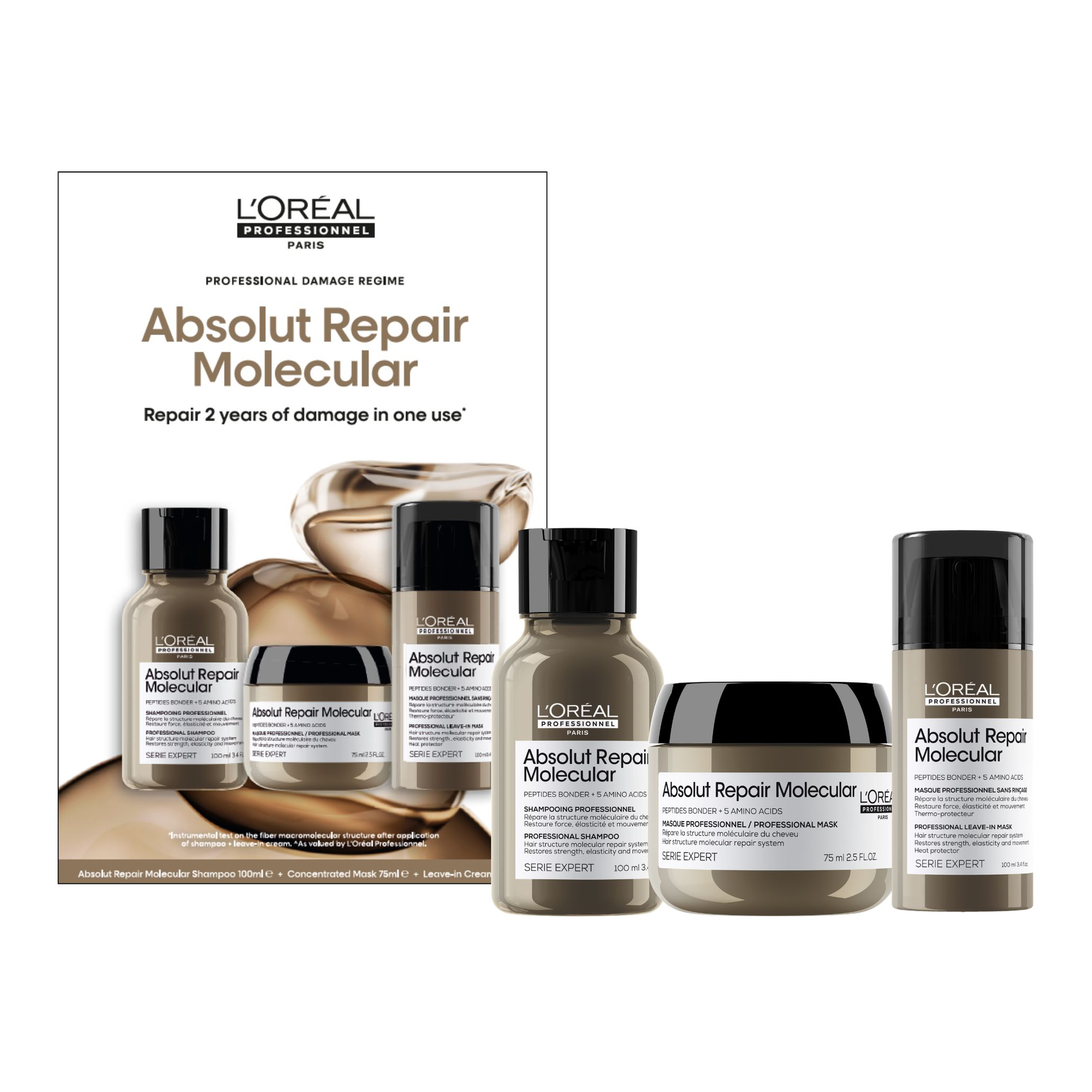 L'Oreal Professionnel Absolut Repair Molecular Discovery Kit