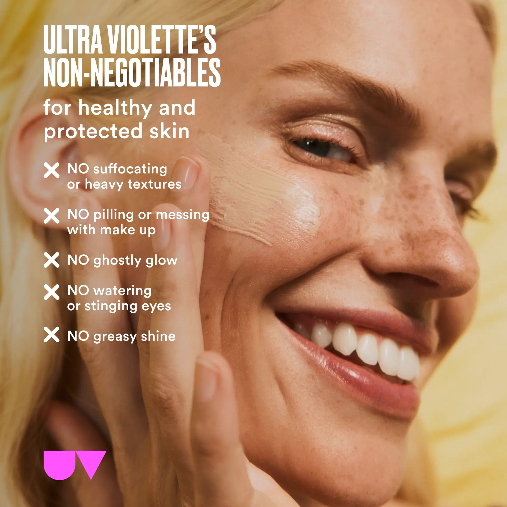 Ultra Violette Velvet Screen SPF 40 Blurring Mineral SKINSCREEN™ 50mL