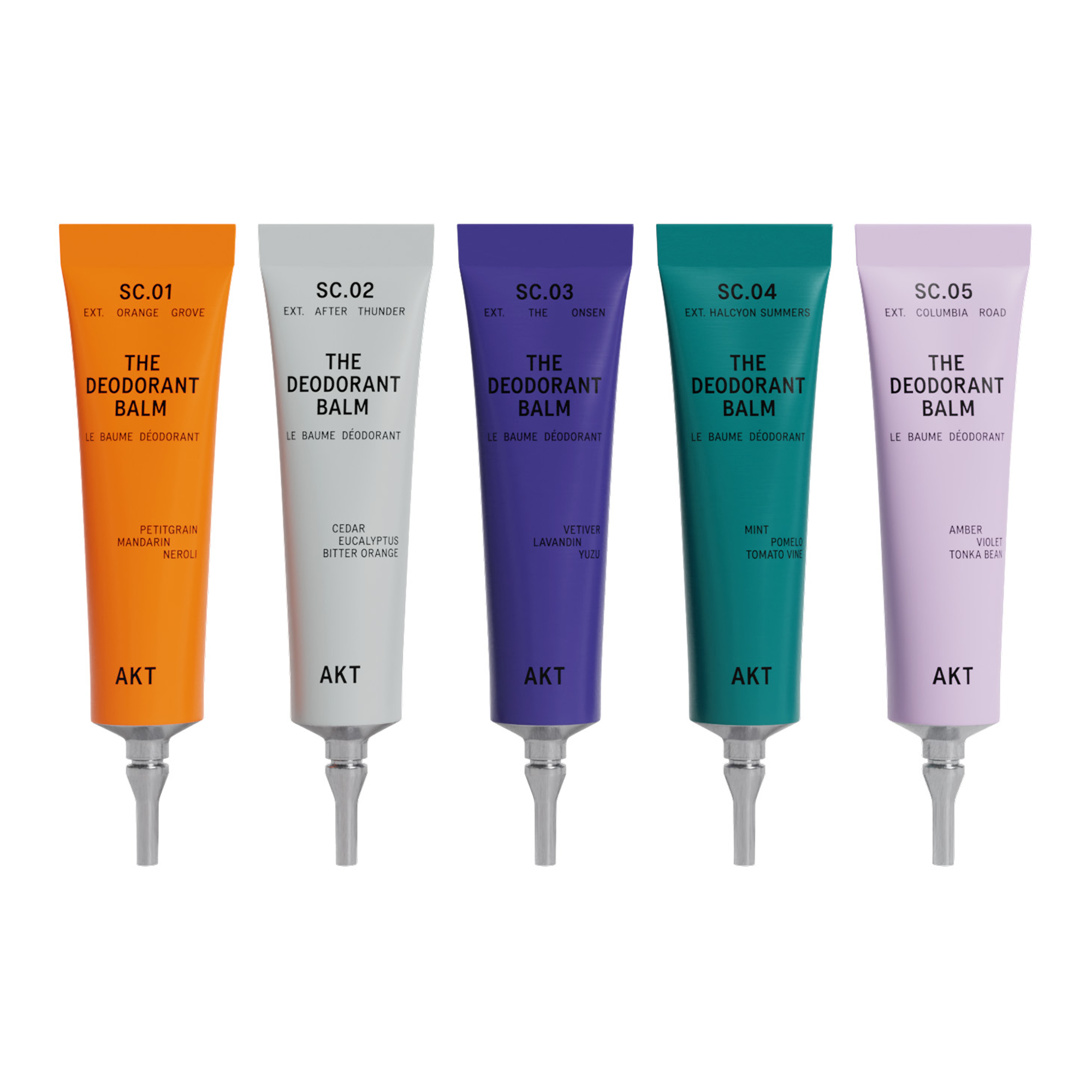 AKT London The Discovery Set - Mini Deodorant Balm Set