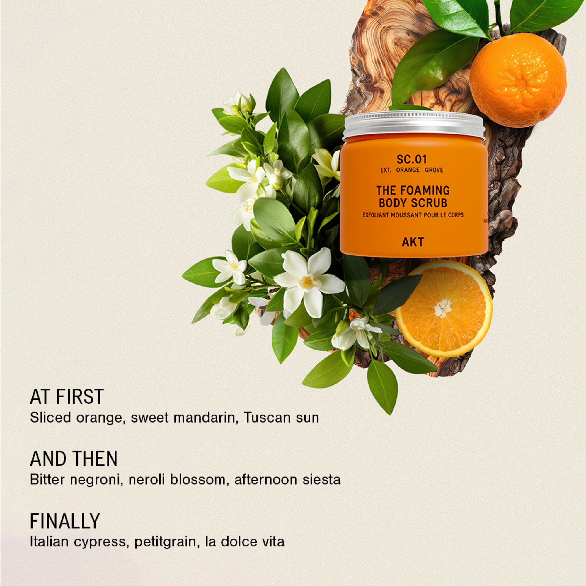 AKT London The Foaming Body Scrub
