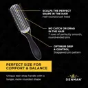 Denman D3N 7 Row Styler Black/White Brush